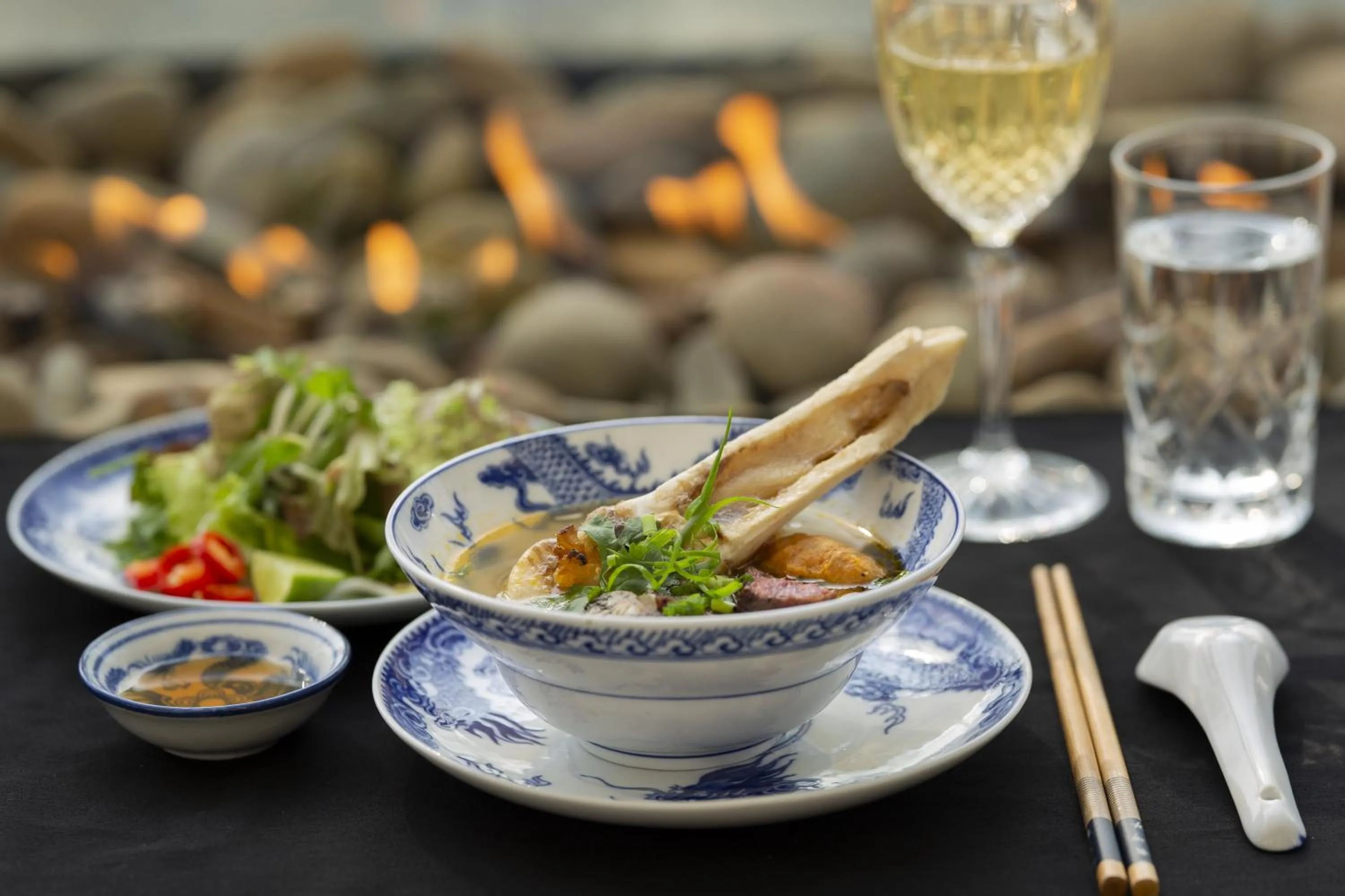 Asian breakfast in aNhill Boutique