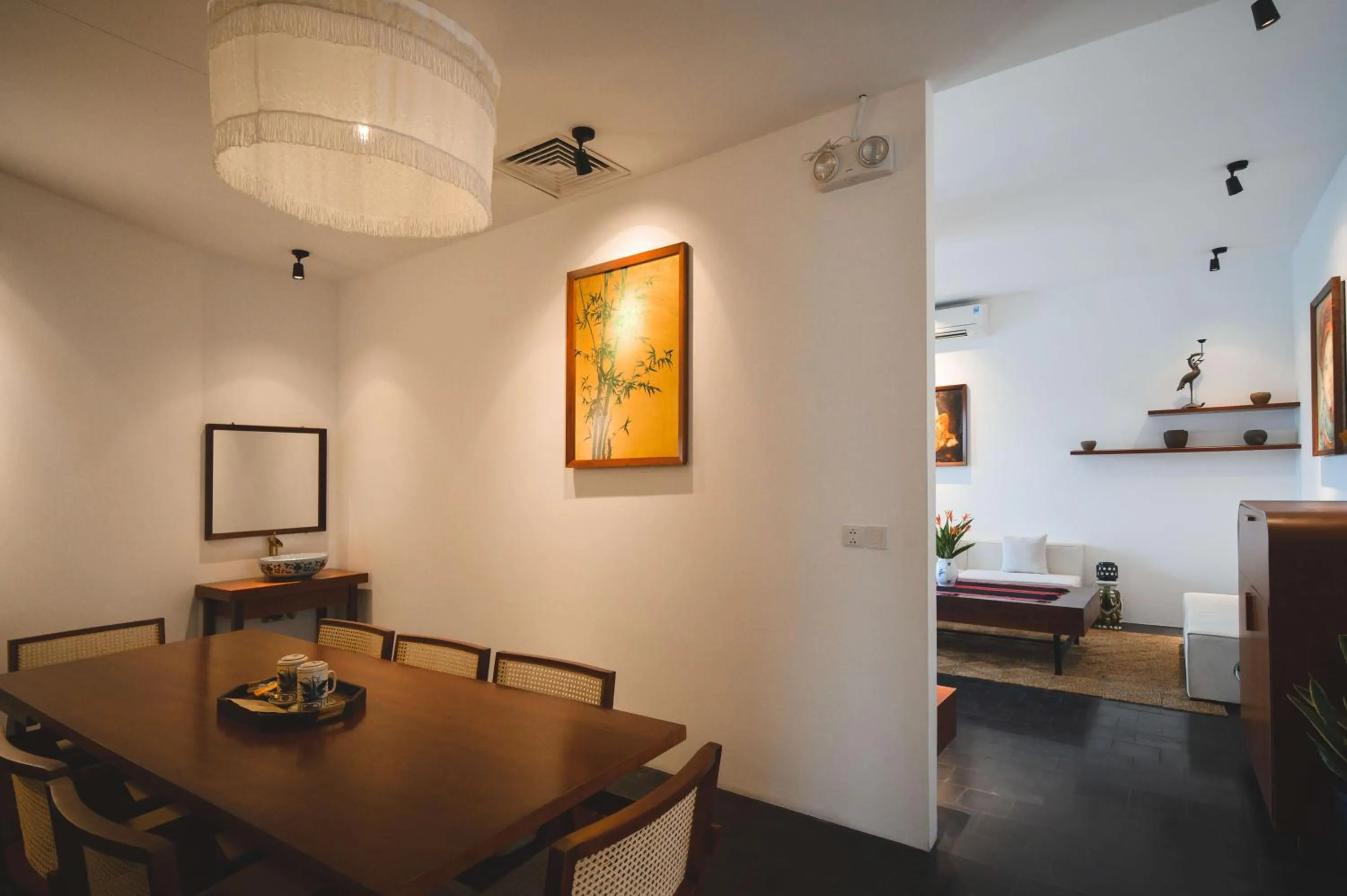 Dining area in aNhill Boutique