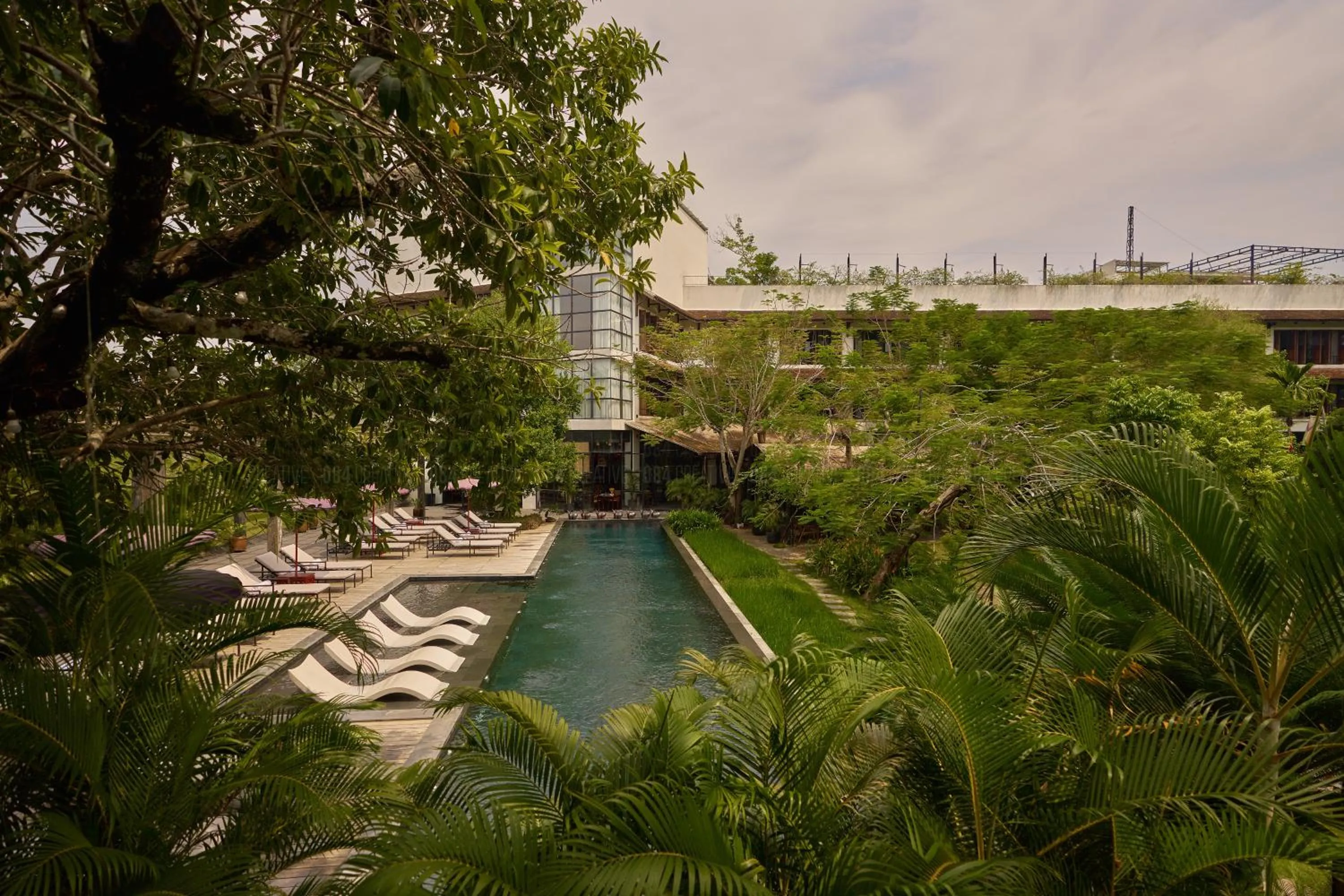 Swimming pool in aNhill Boutique