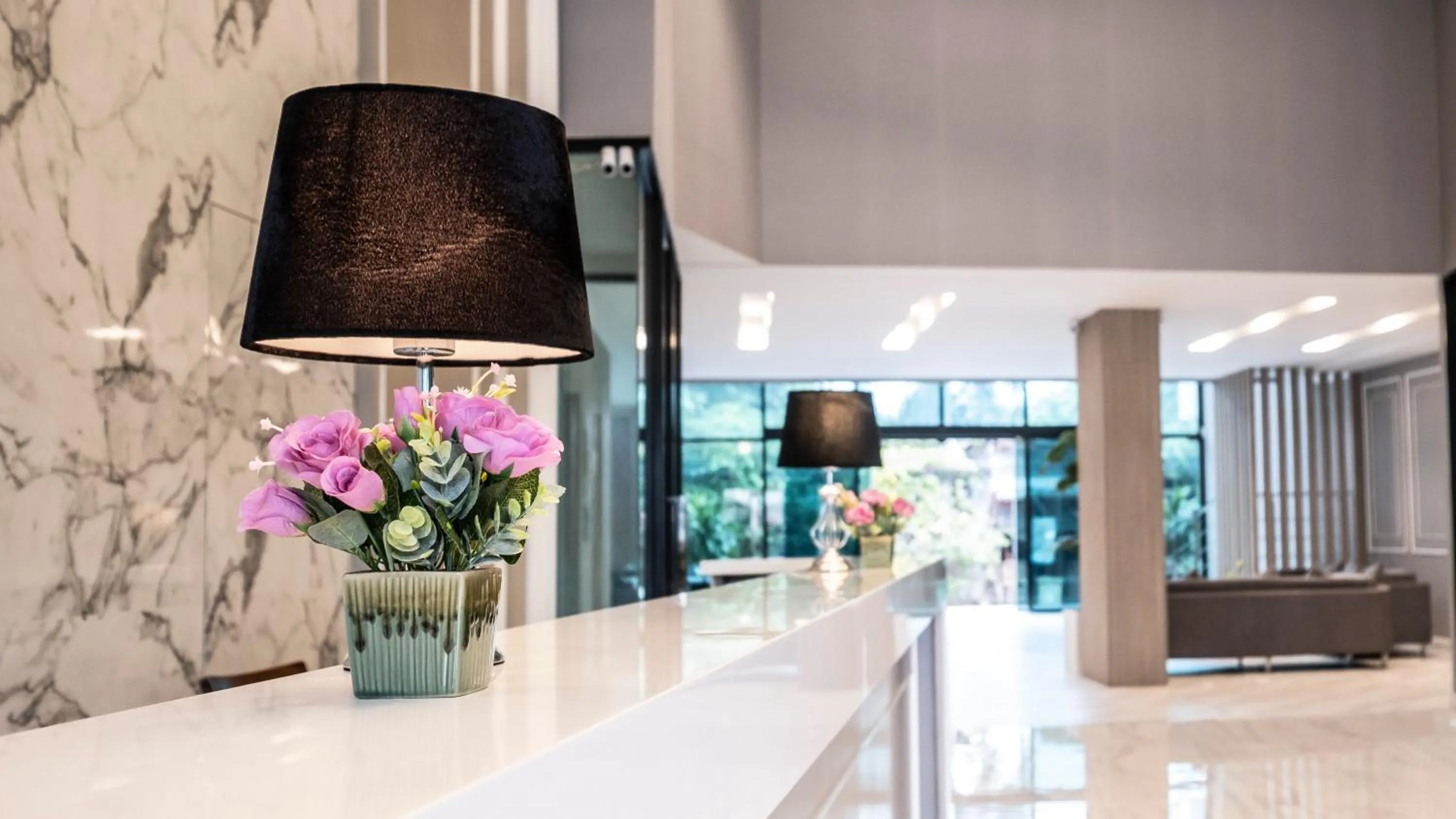 Lobby or reception in The Airport Courtyard Suvarnabhumi Airport