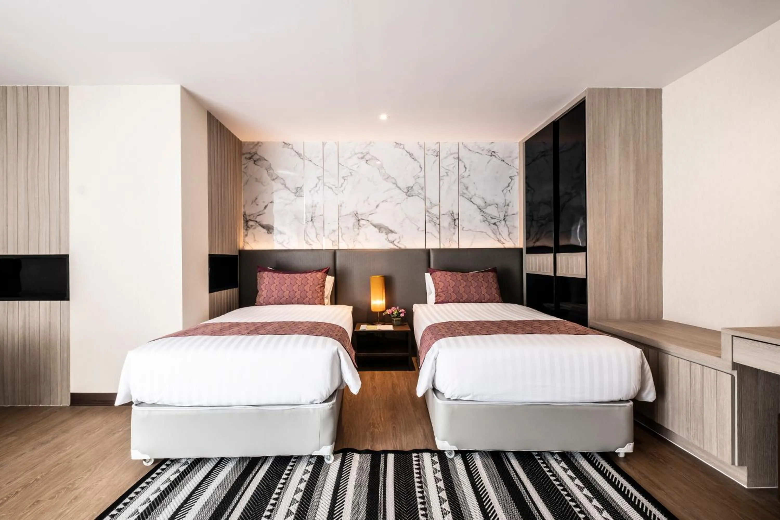 Bed in The Airport Courtyard Suvarnabhumi Airport