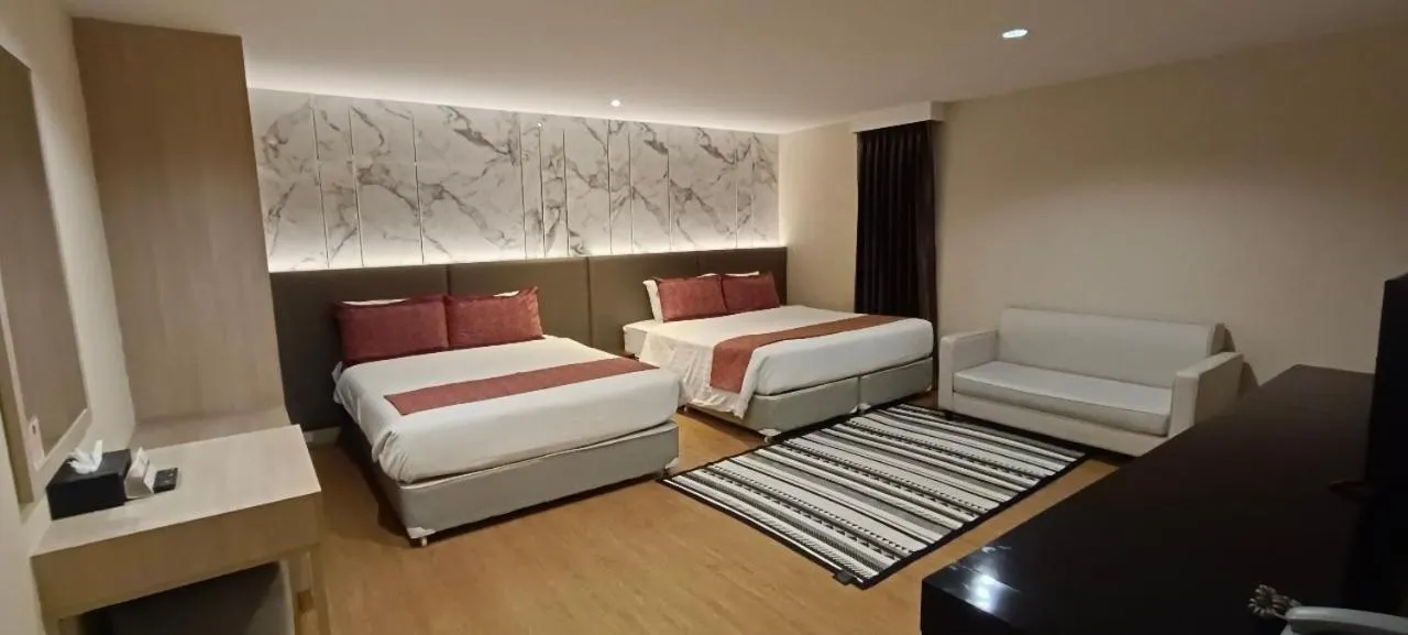 Bed in The Airport Courtyard Suvarnabhumi Airport