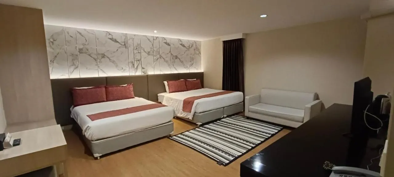 Bed in The Airport Courtyard Suvarnabhumi Airport