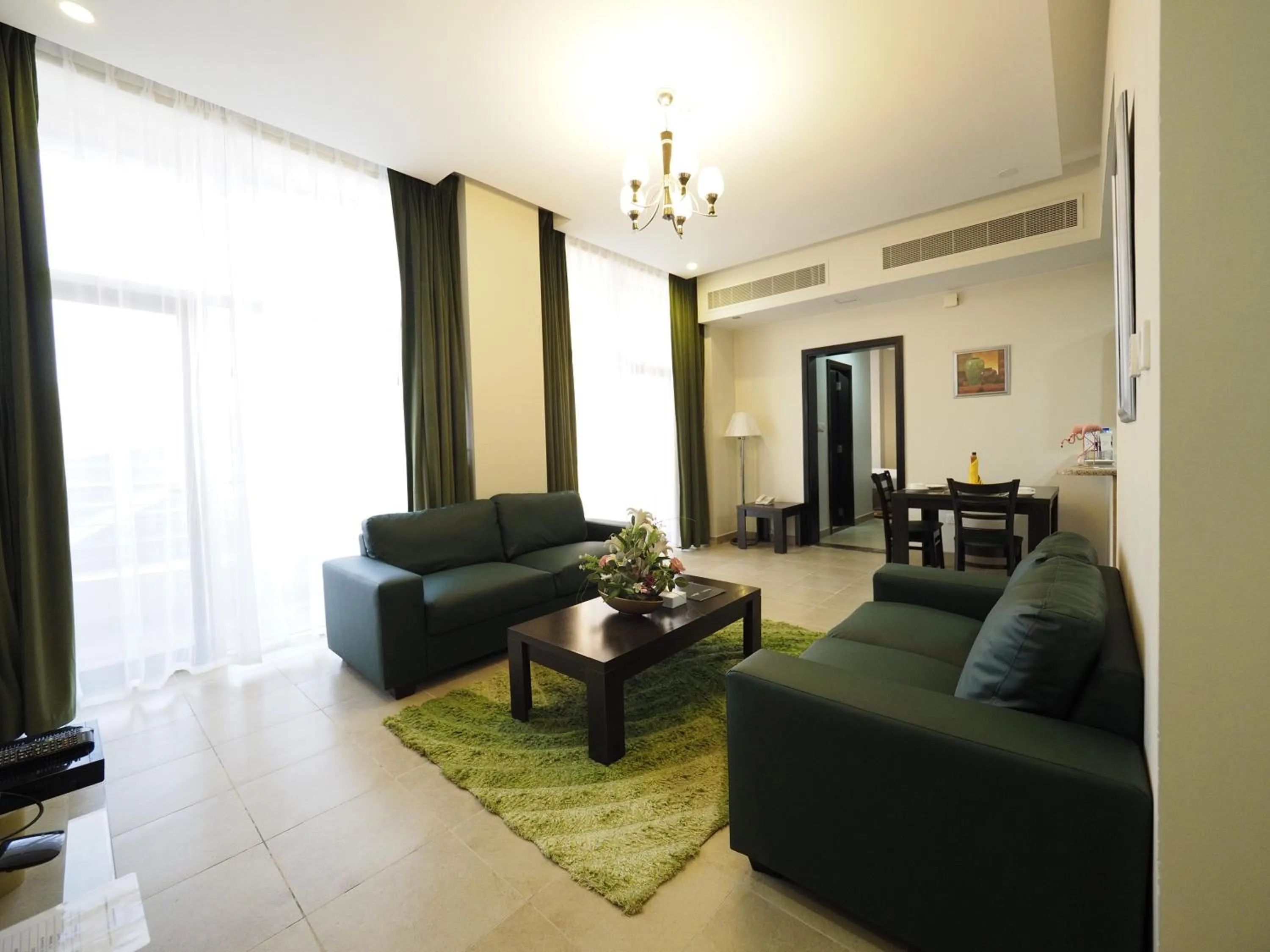 Living room in Skylark Hotel Apartments AL Barsha