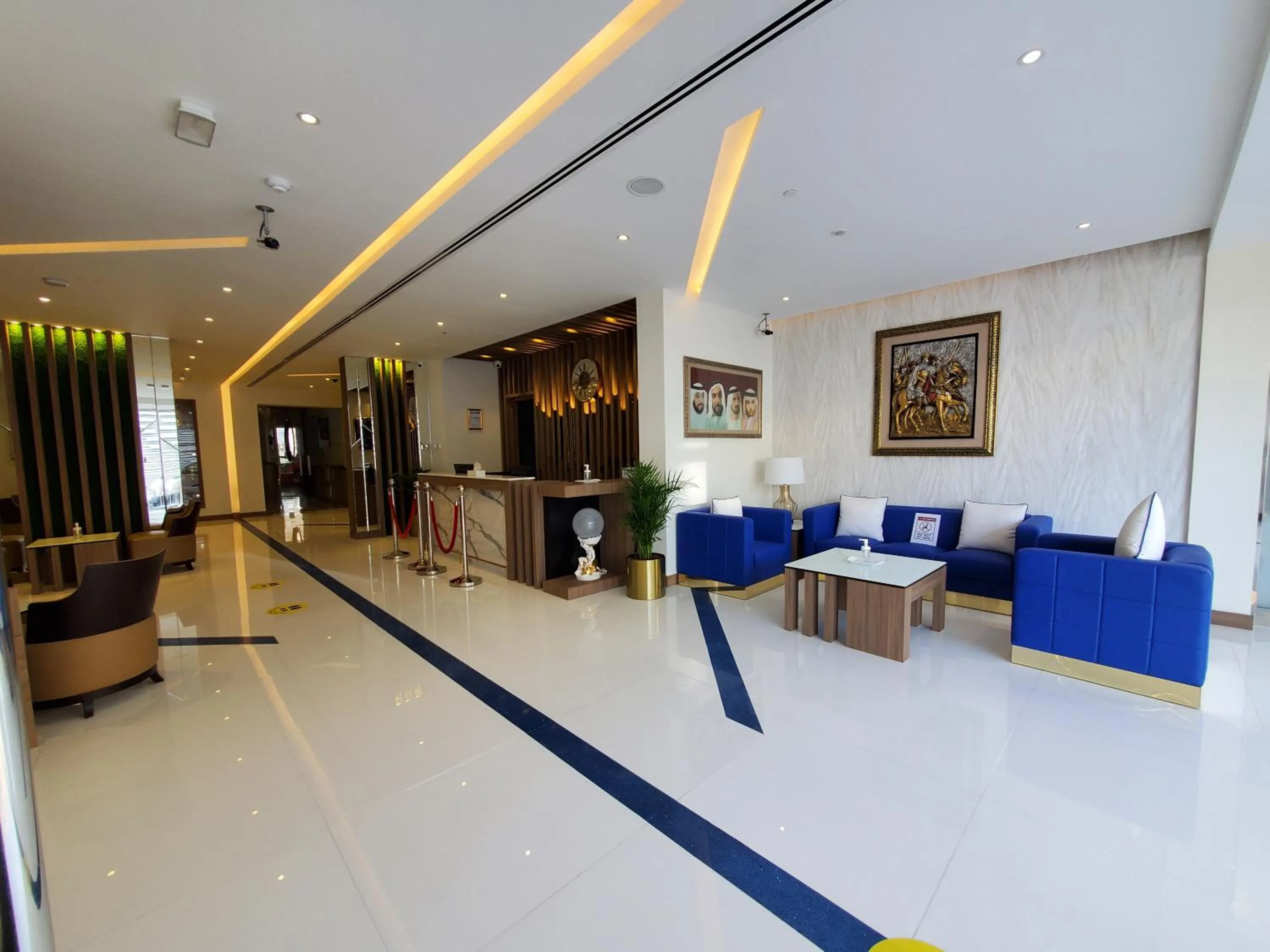Lobby or reception in Skylark Hotel Apartments AL Barsha