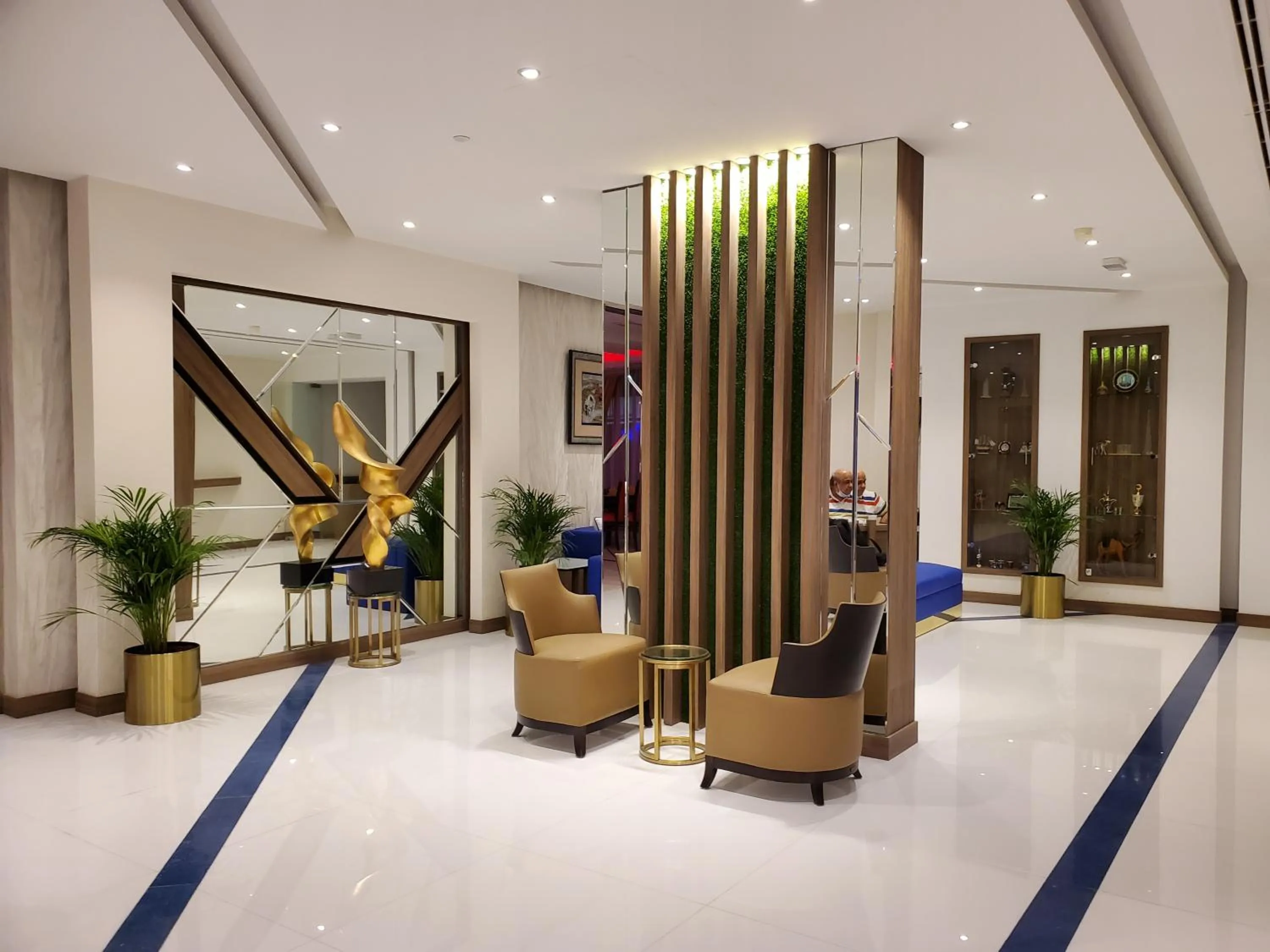 Lobby or reception in Skylark Hotel Apartments AL Barsha