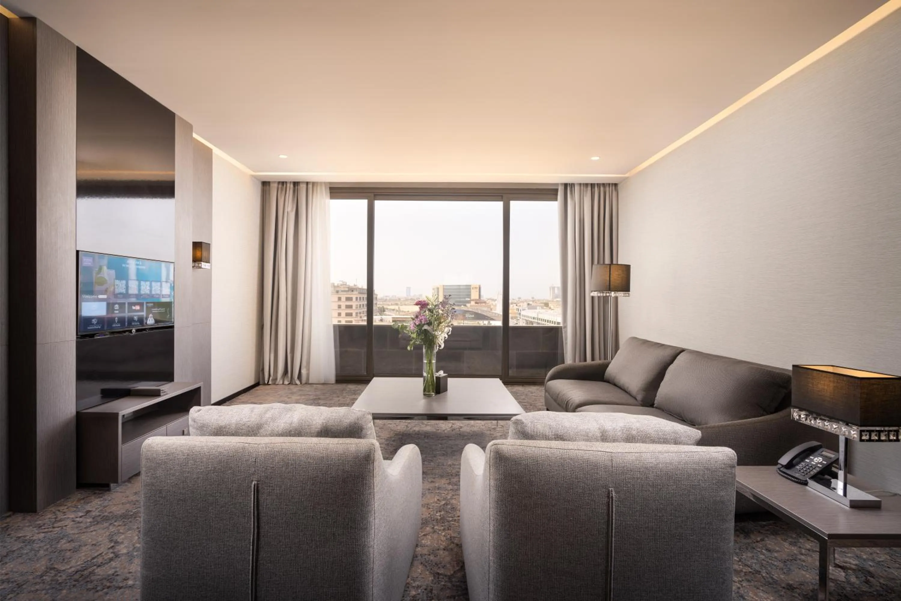 Living room in Sukoon Hotel