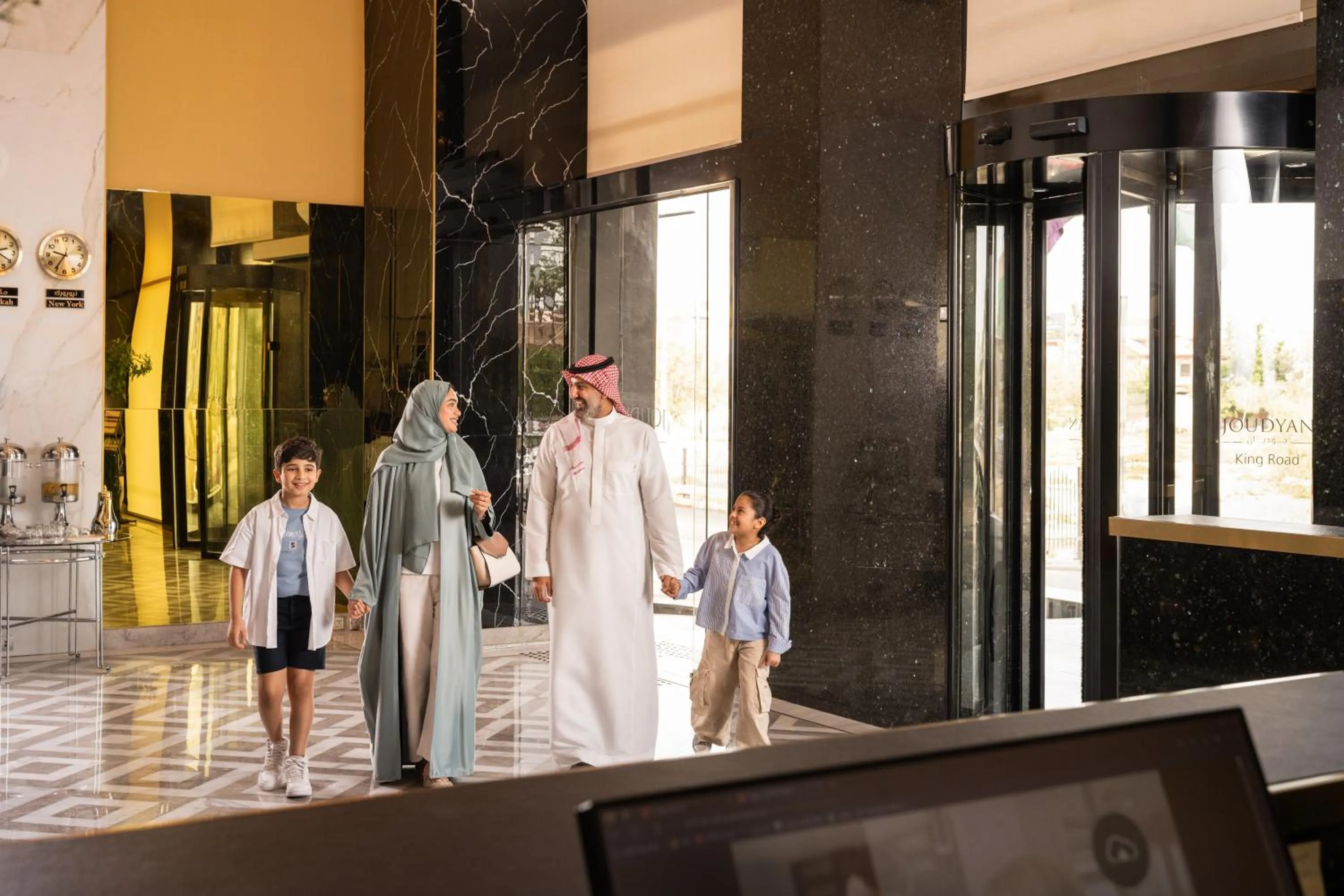 Lobby or reception in Sukoon Hotel