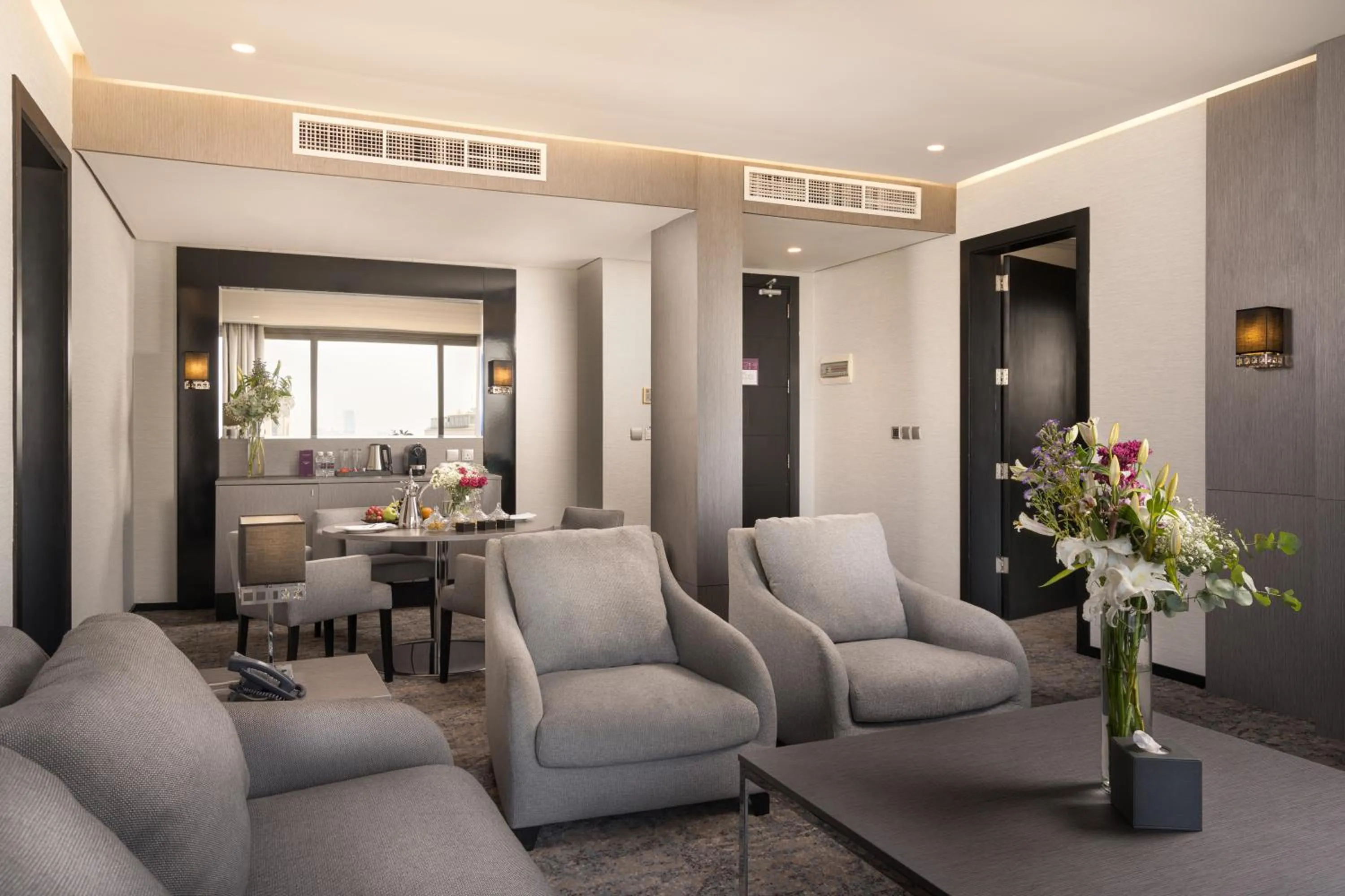 Living room in Sukoon Hotel