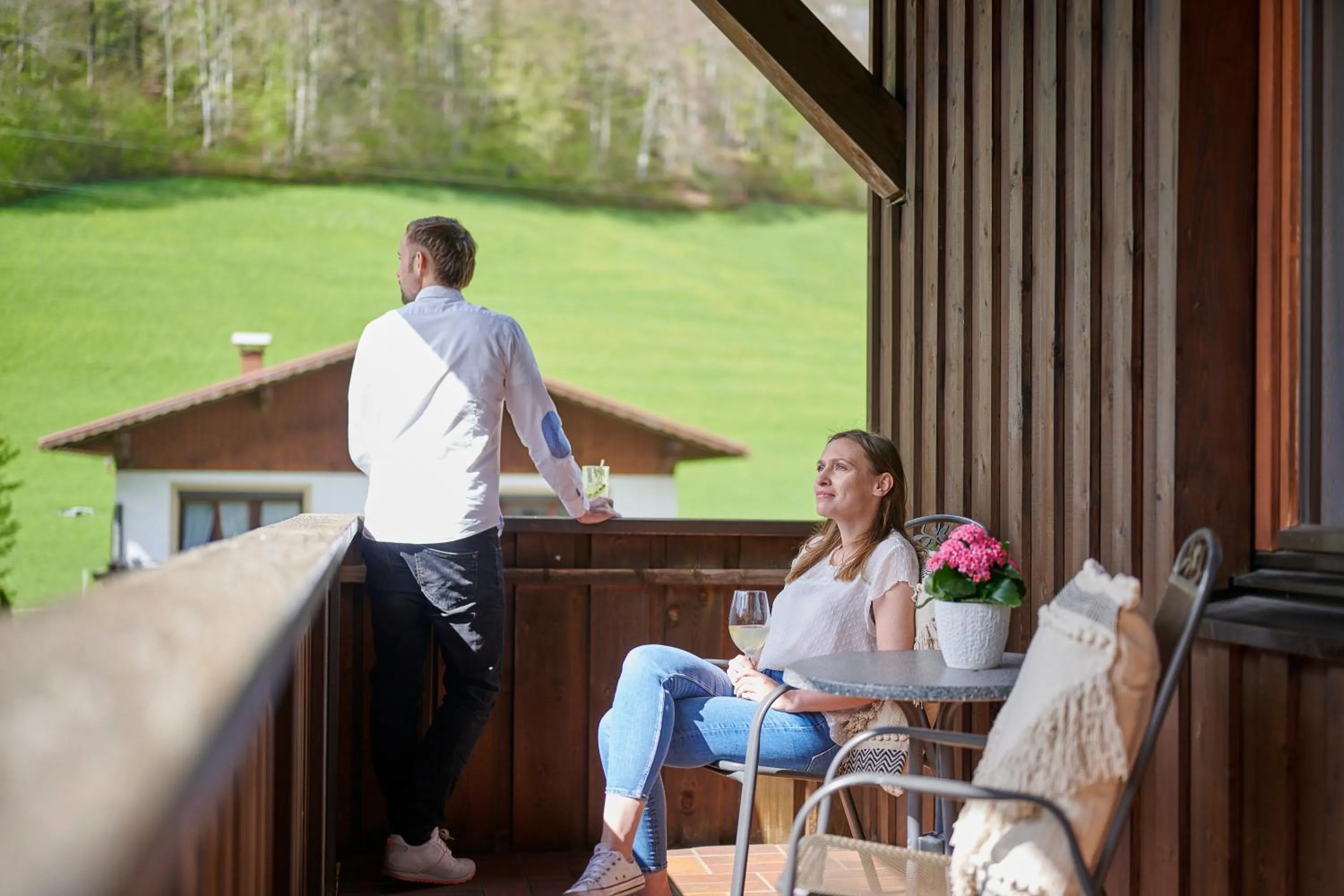 View (from property/room) in der klostertalerhof