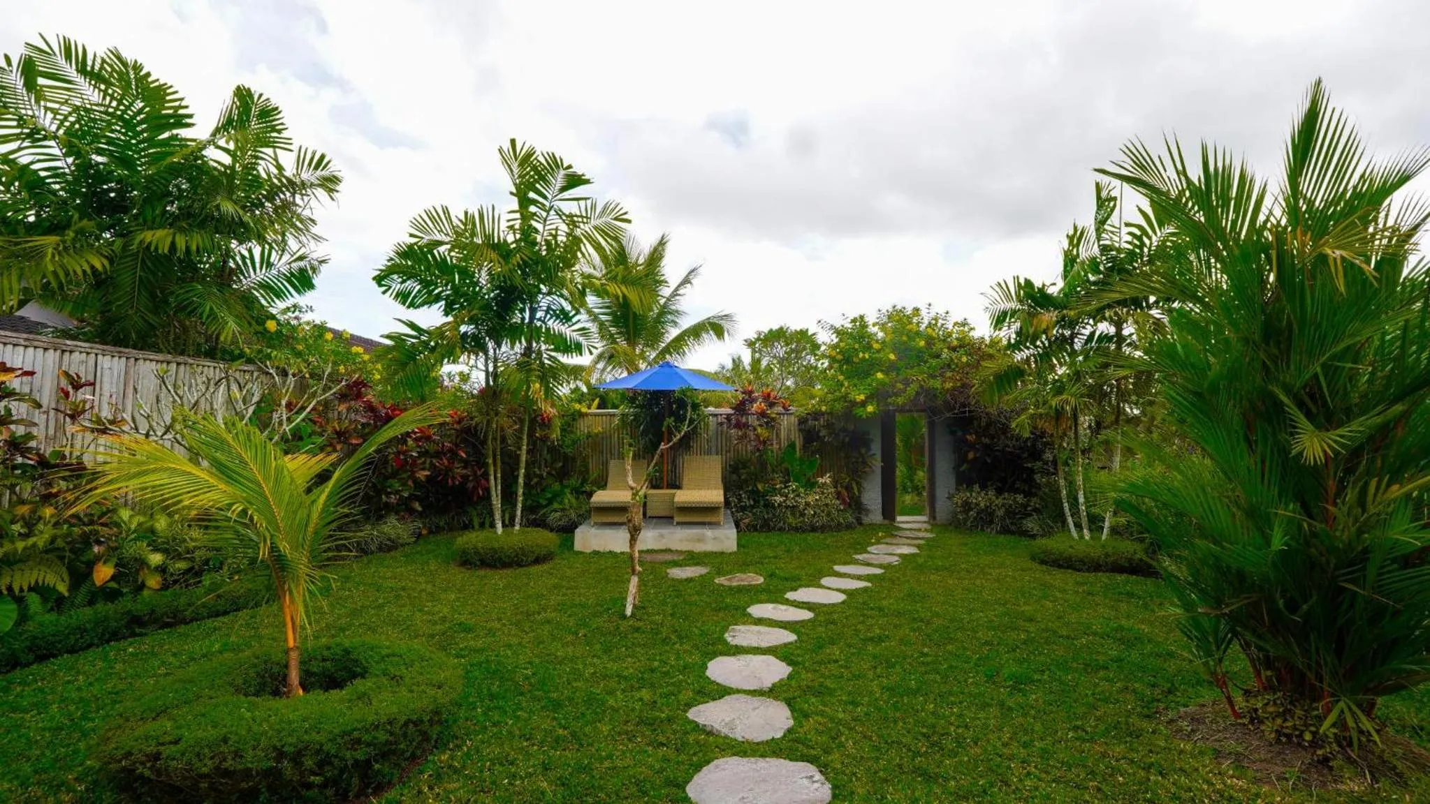 Natural landscape in Green Coconut Cottage