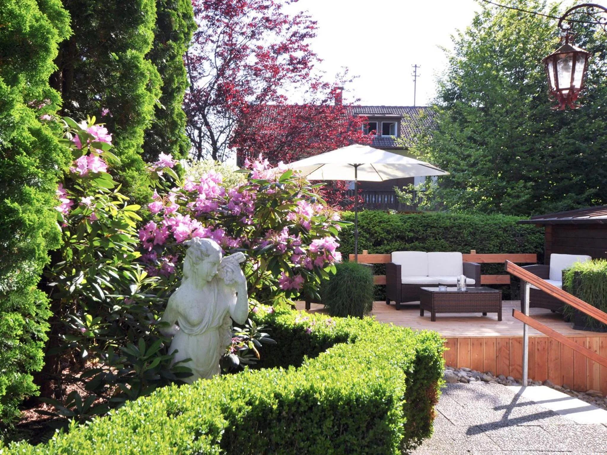 Garden in Hotel Quellenhof