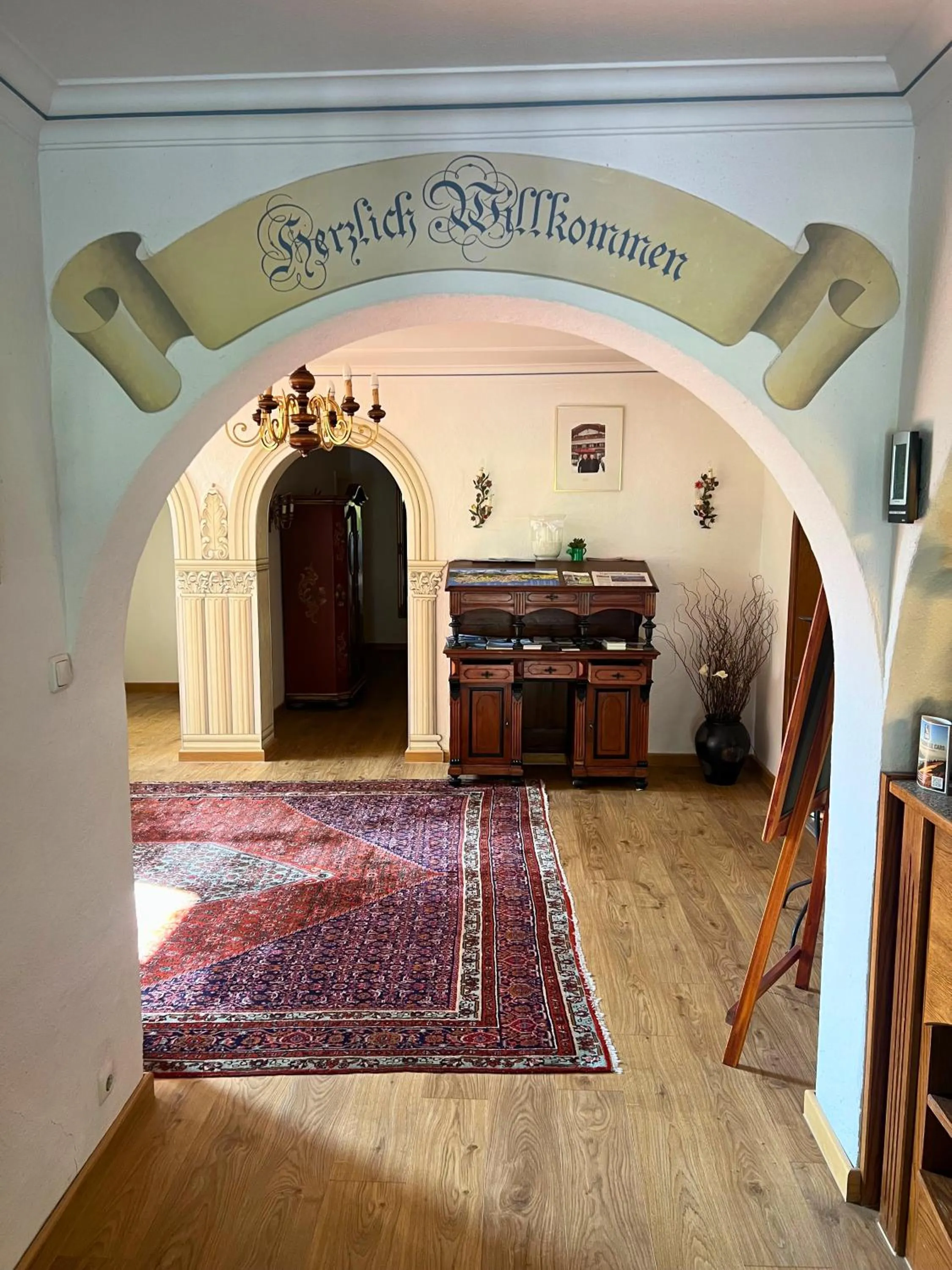 Lobby or reception in Hotel Quellenhof