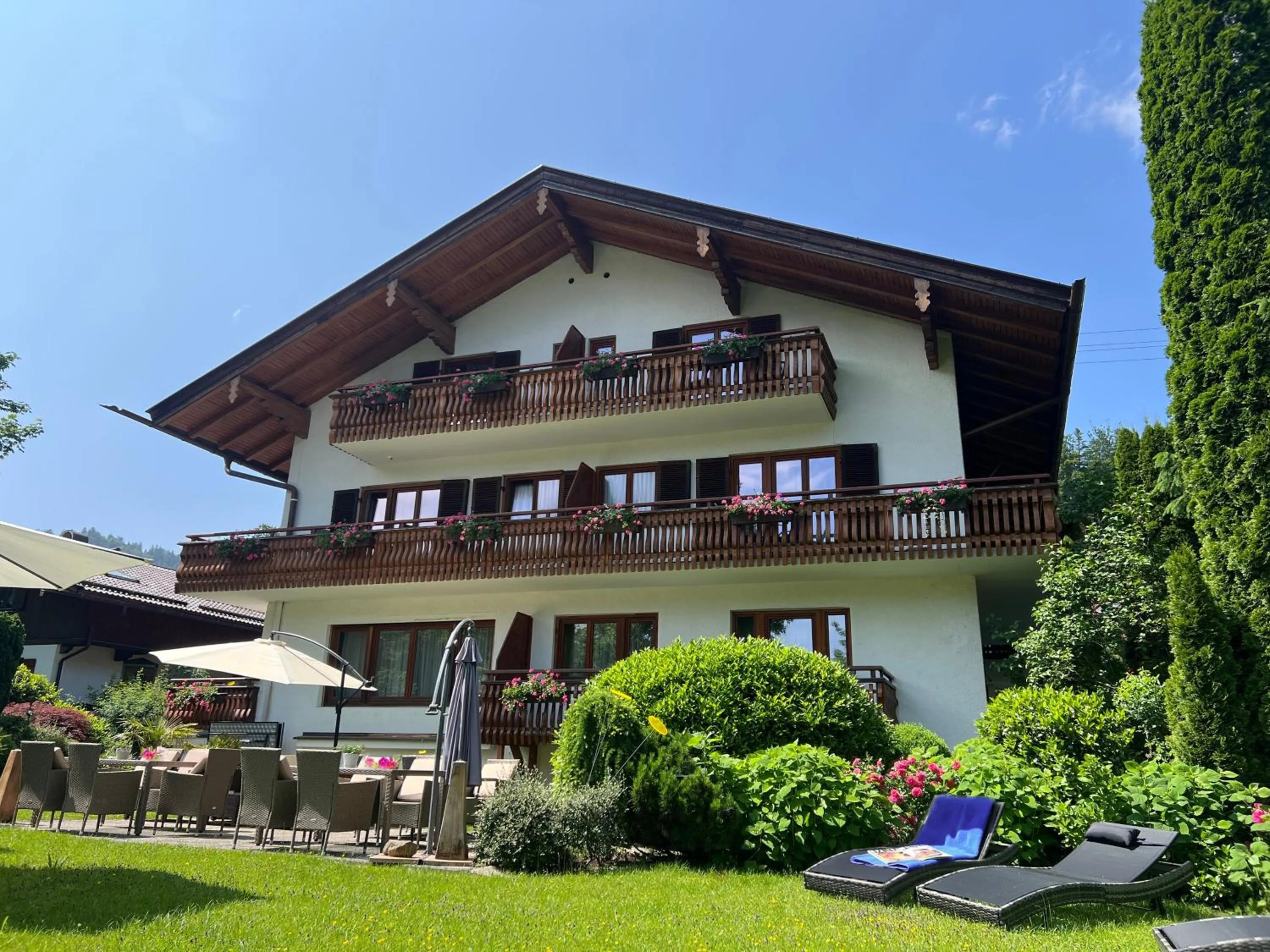 Garden in Hotel Quellenhof