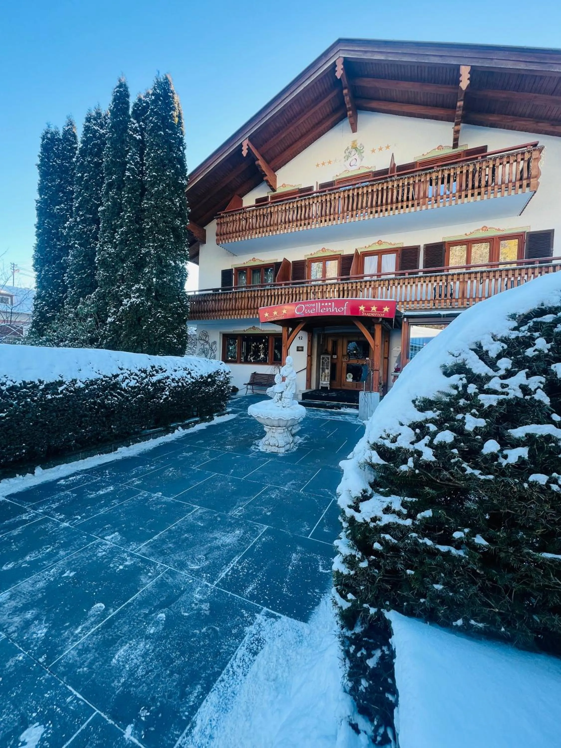 Property building in Hotel Quellenhof