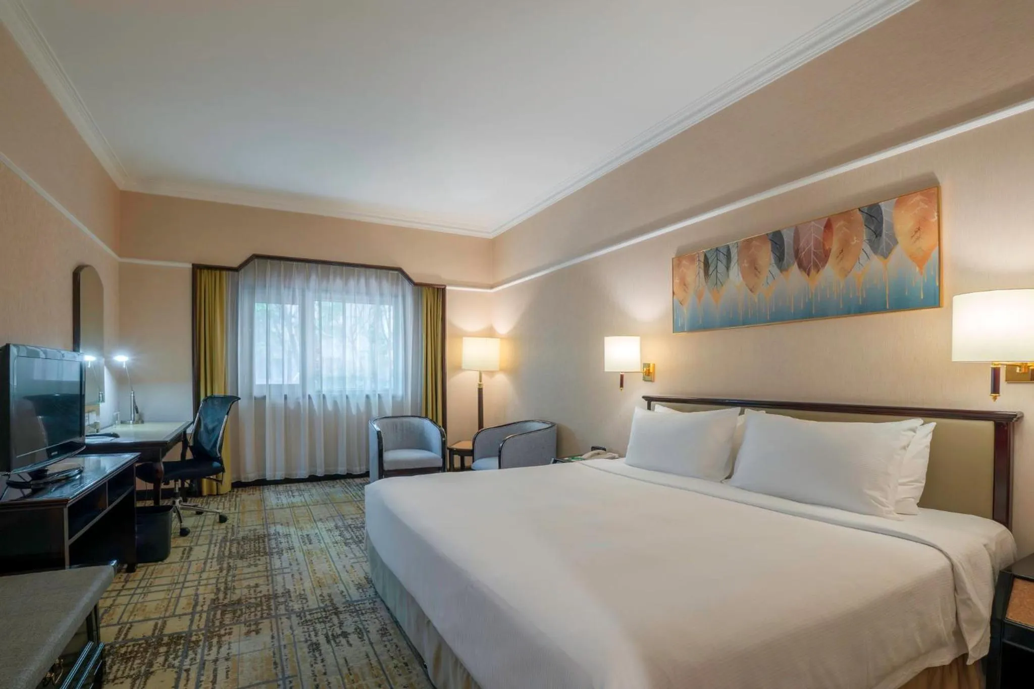 Photo of the whole room, Bed in Metropark Lido Hotel Beijing