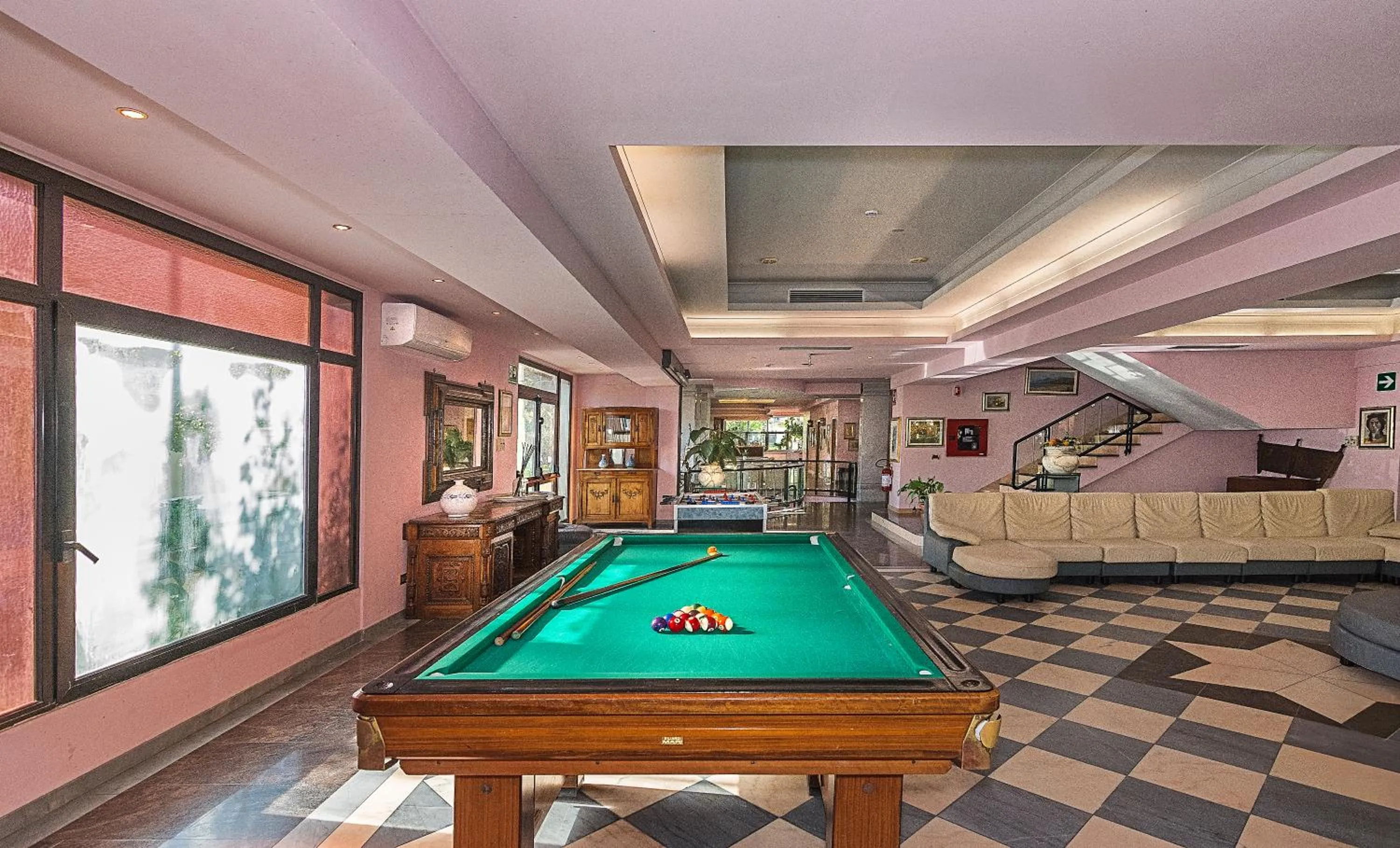 Lobby or reception in Hotel Mariotti