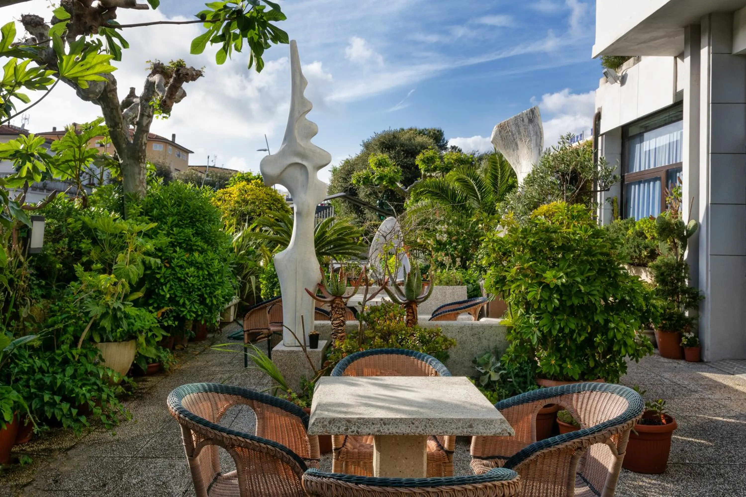 Garden in Hotel Mariotti