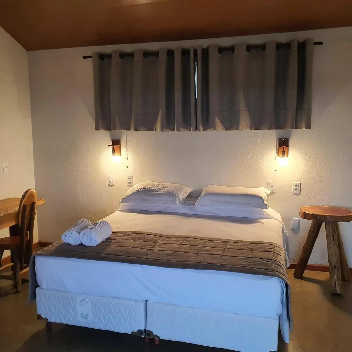 Bedroom, Bed in Pousada Terraço Guarapari