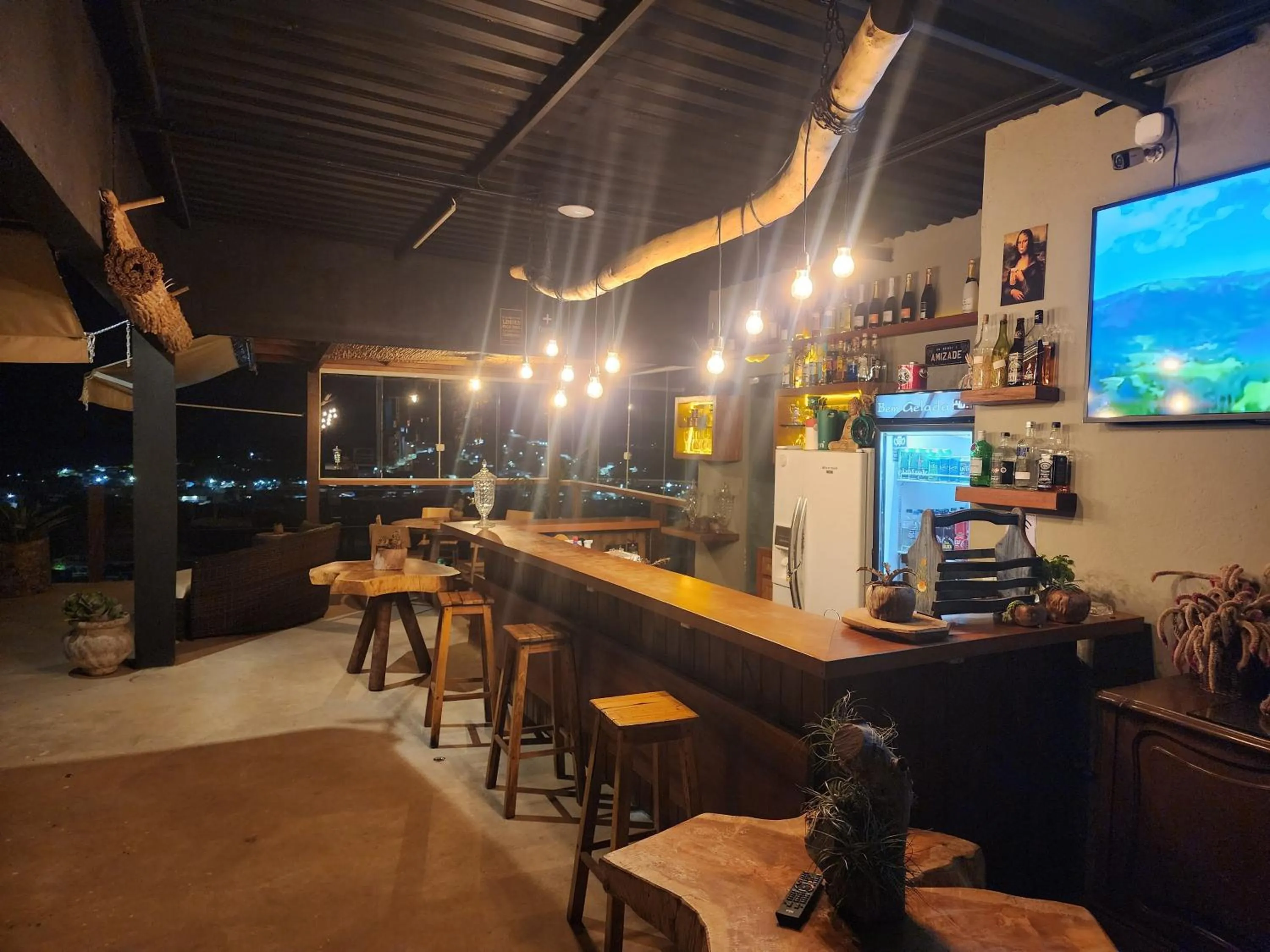 Restaurant/places to eat in Pousada Terraço Guarapari