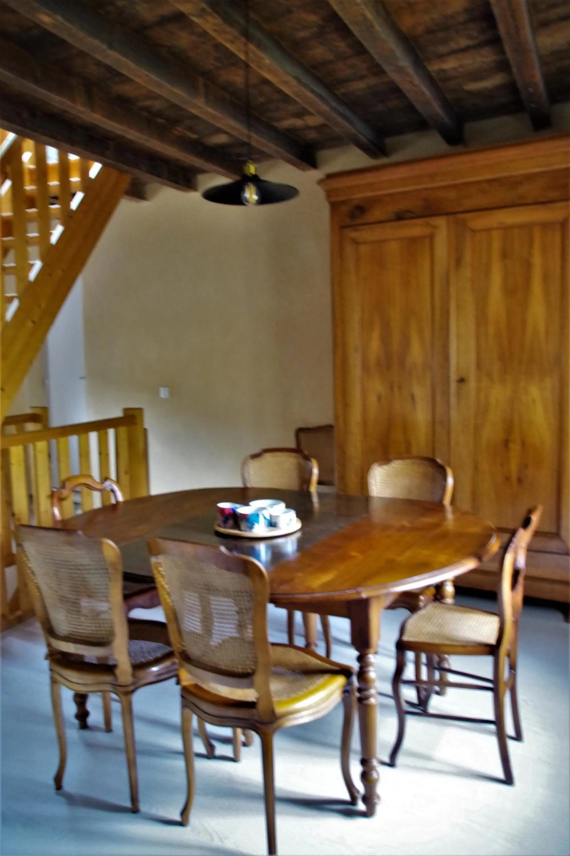 Dining area in Le vieux pont