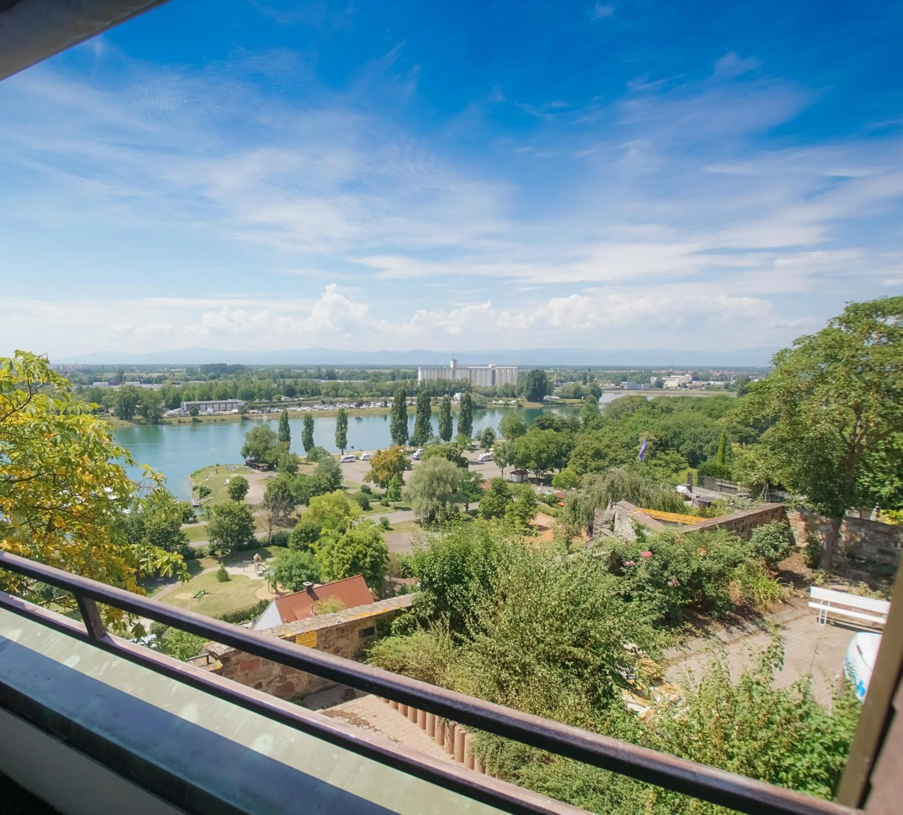 River view in Hotel Stadt Breisach
