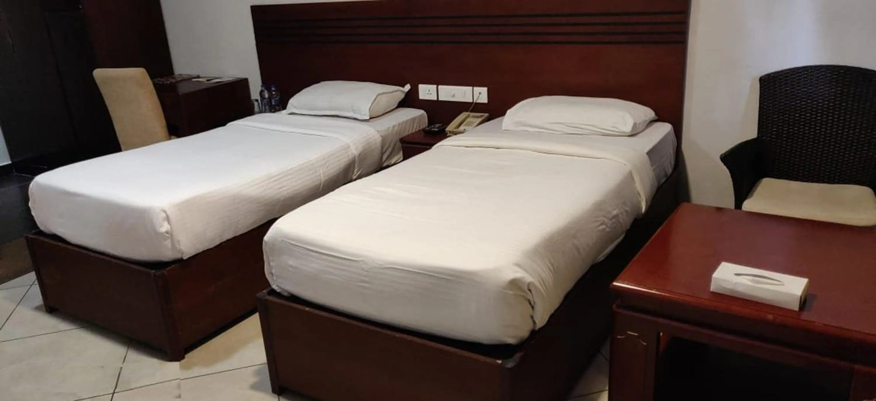 Bed in Hotel All Season