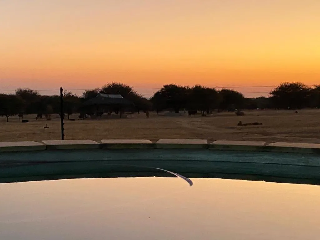 Pool view in Tula Baba Game Lodge