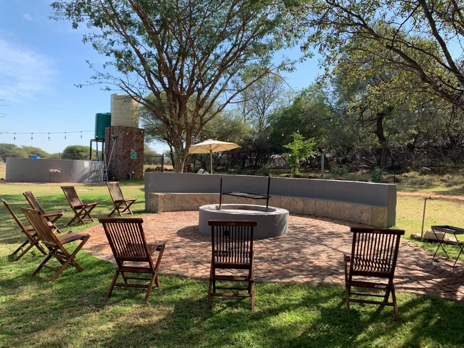 BBQ facilities in Tula Baba Game Lodge