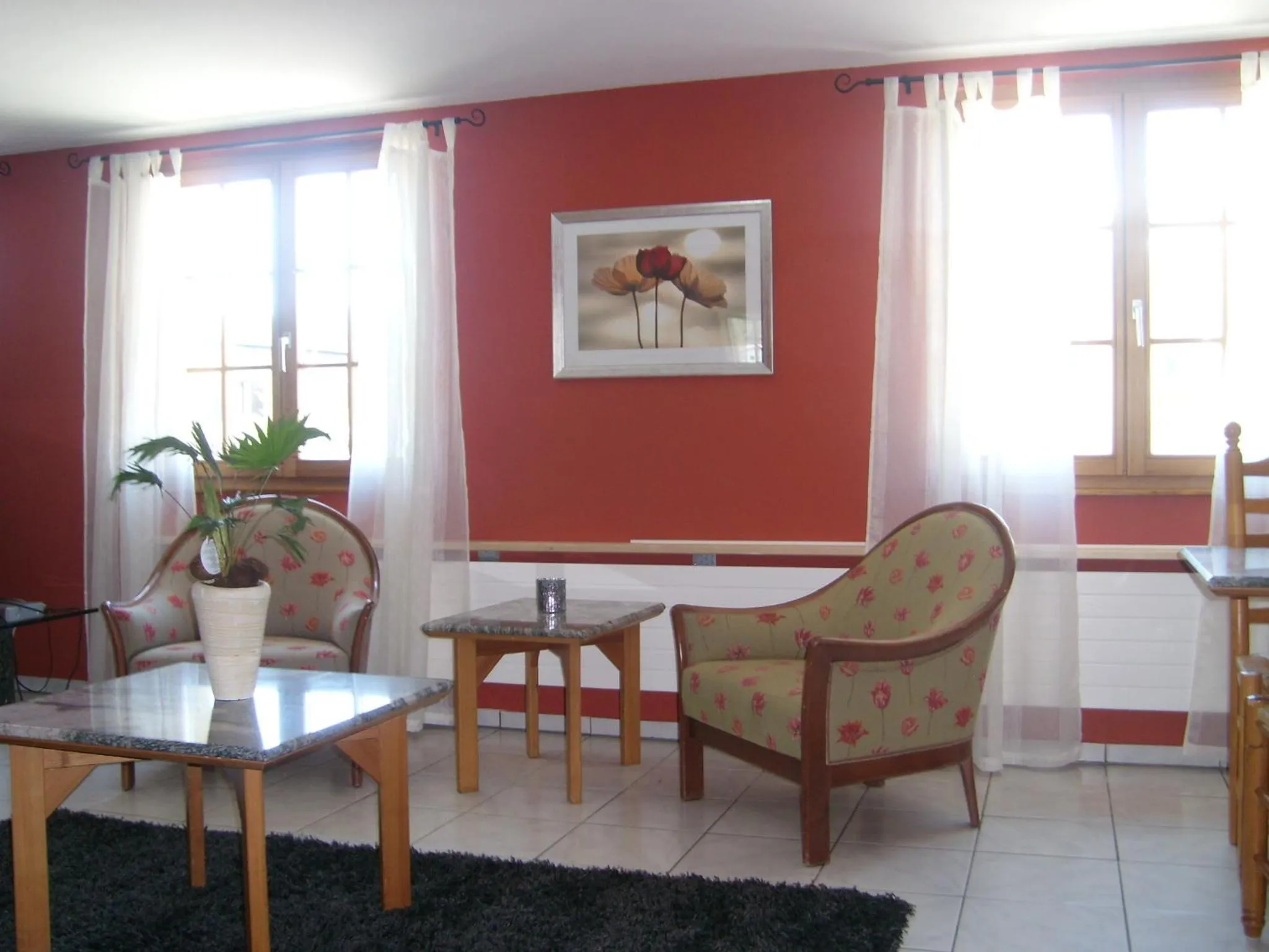 Seating area in Hotel Danis