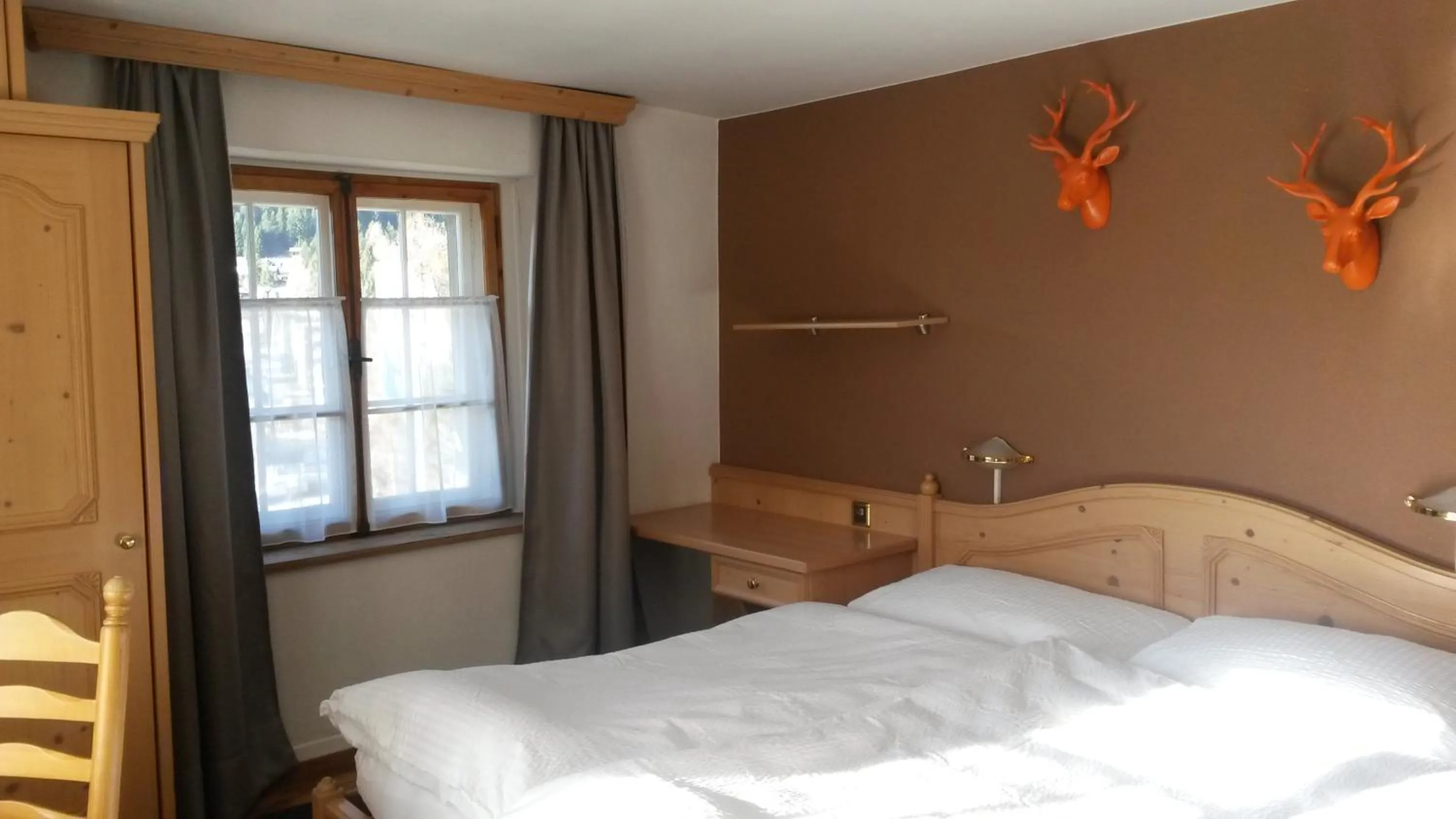 Decorative detail, Bed in Hotel Danis