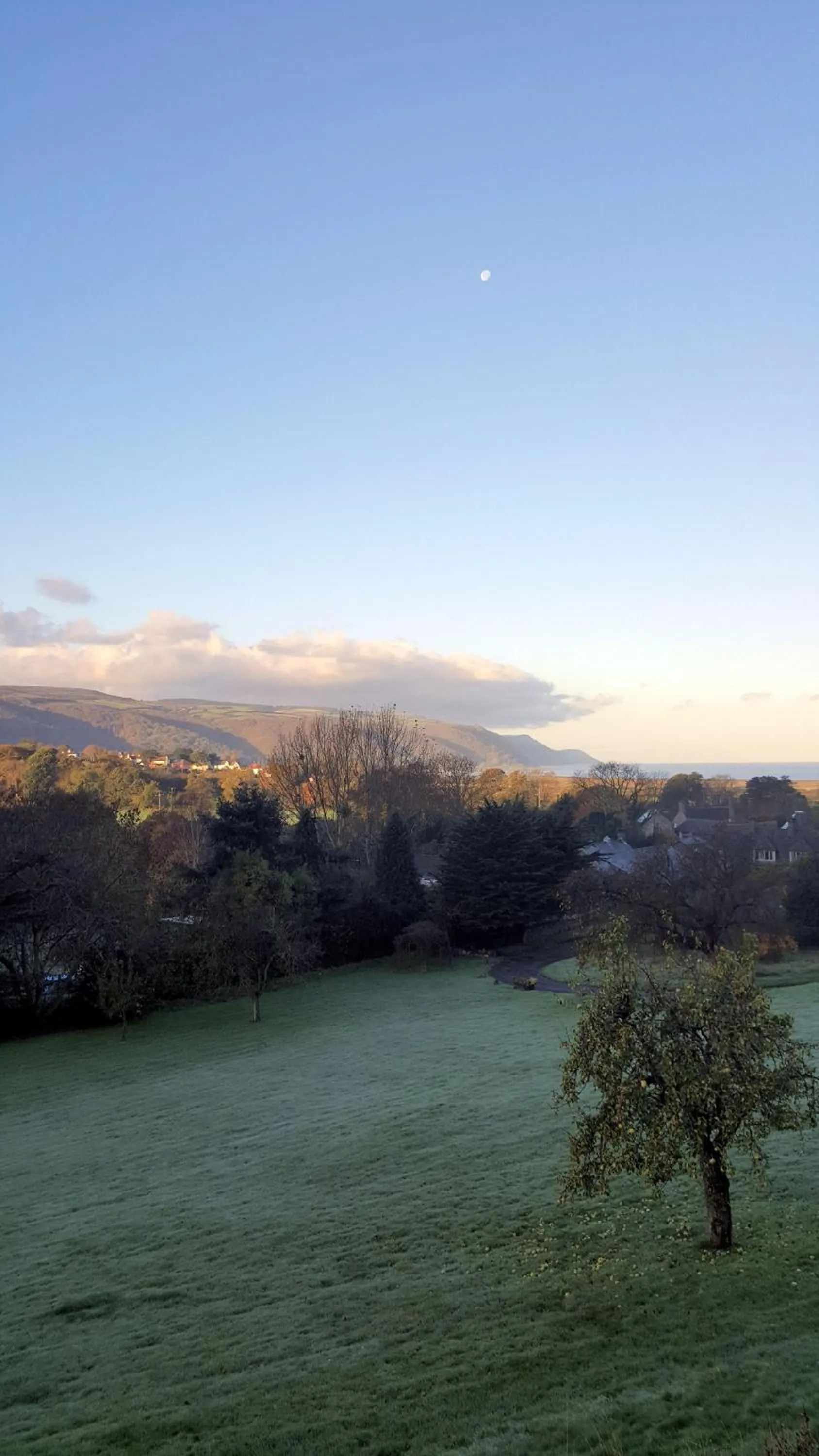 View (from property/room) in Luxury Bed And Breakfast at Bossington Hall in Exmoor, Somerset