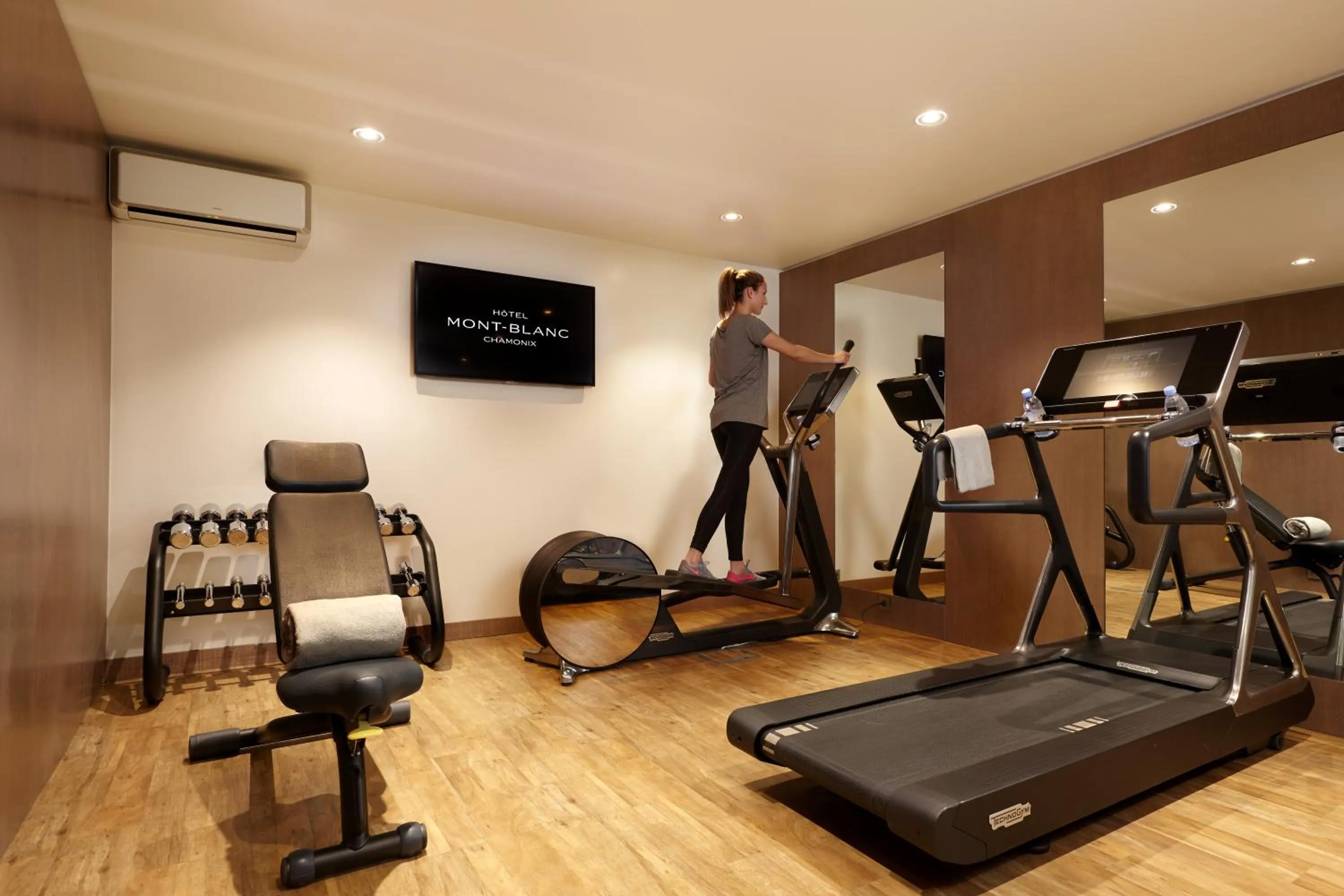 Fitness centre/facilities in Hôtel Mont-Blanc Chamonix