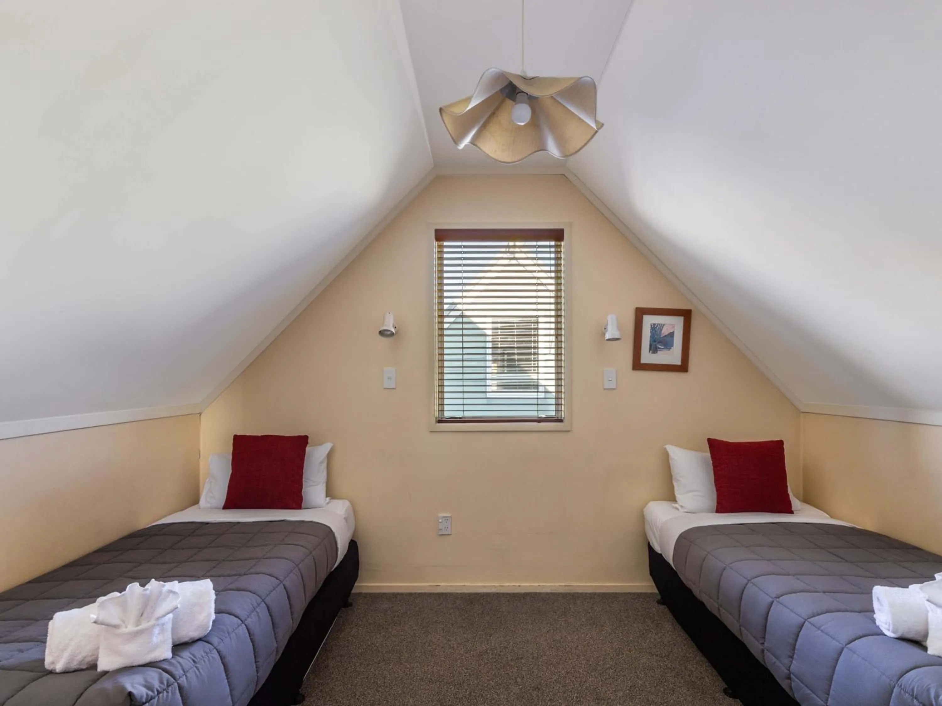 Bed in Turangi Leisure Lodge