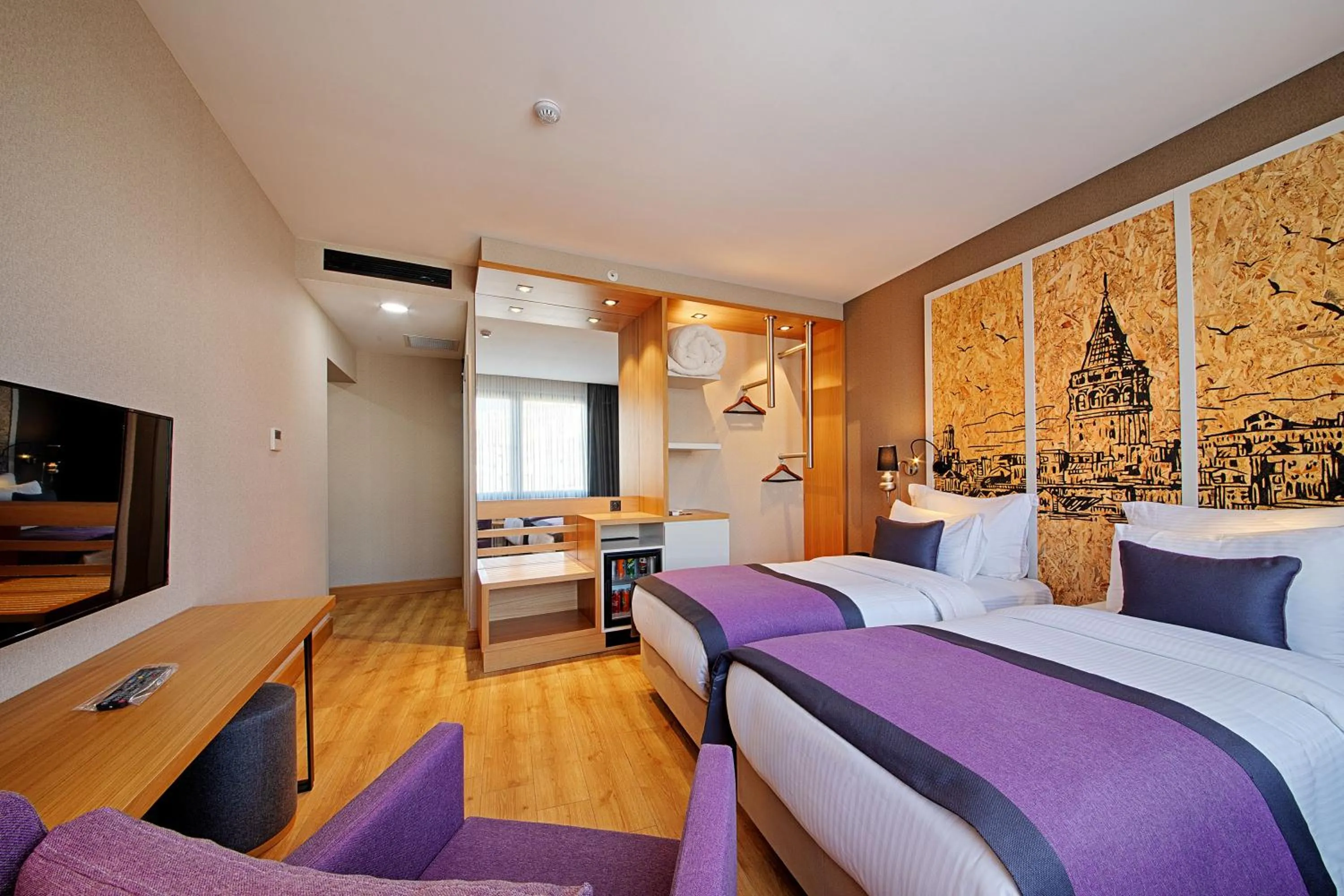 Bed in The Halich Hotel Istanbul Karakoy - Special Category