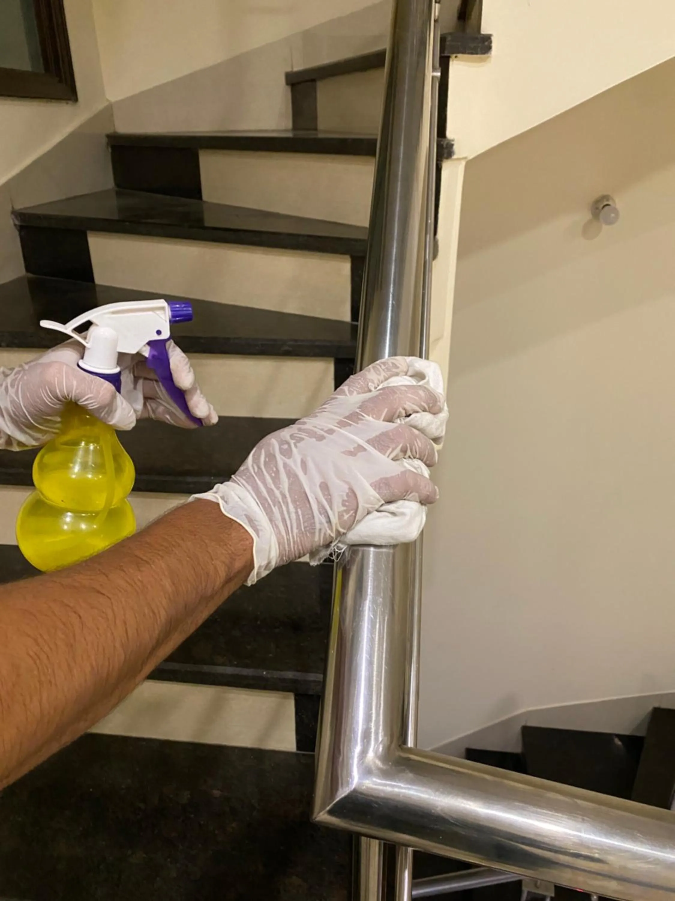 Staff in Hotel Amritsar International 2 min walk from Amritsar Bus Stand