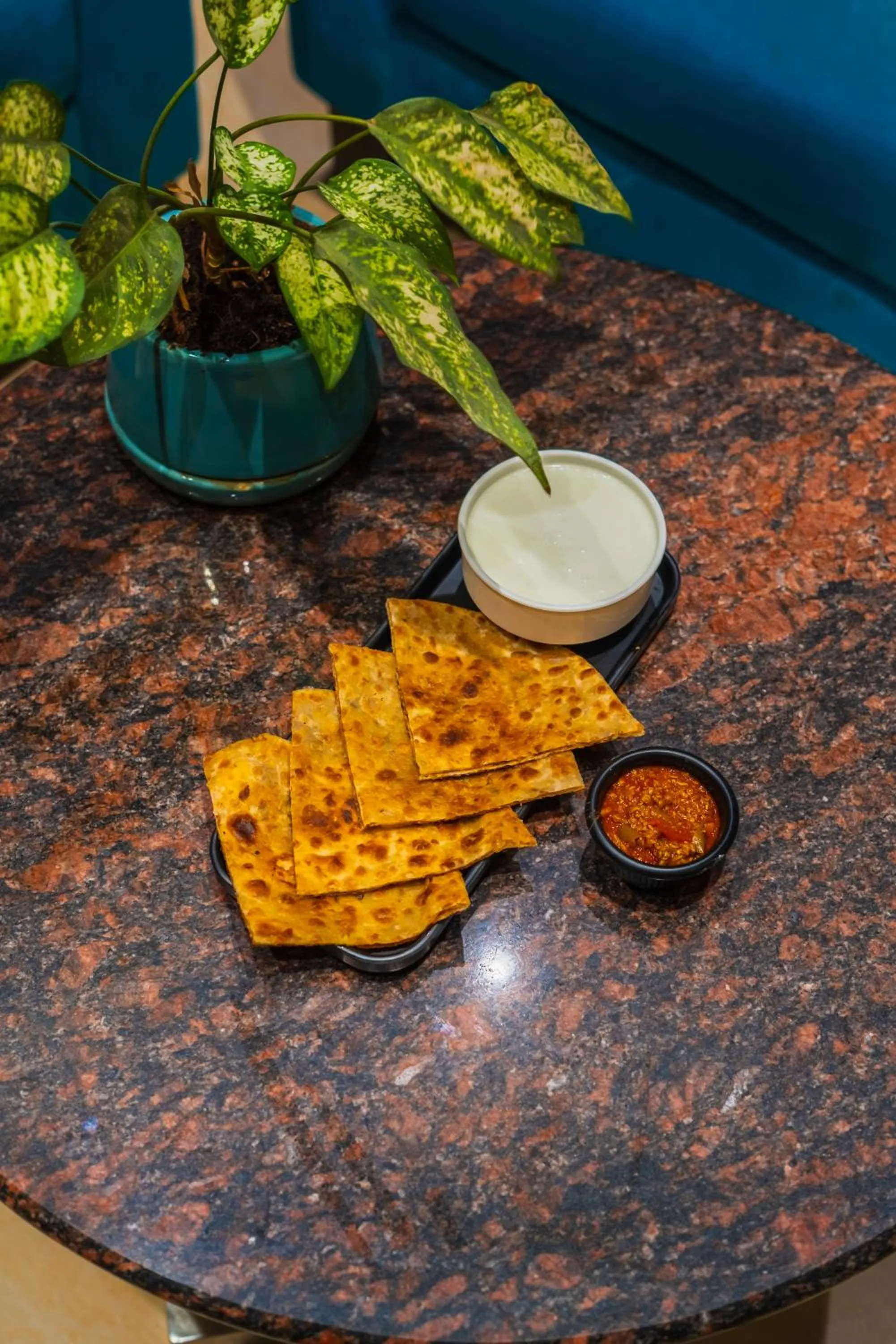 Food close-up in Hotel Amritsar International 2 min walk from Amritsar Bus Stand