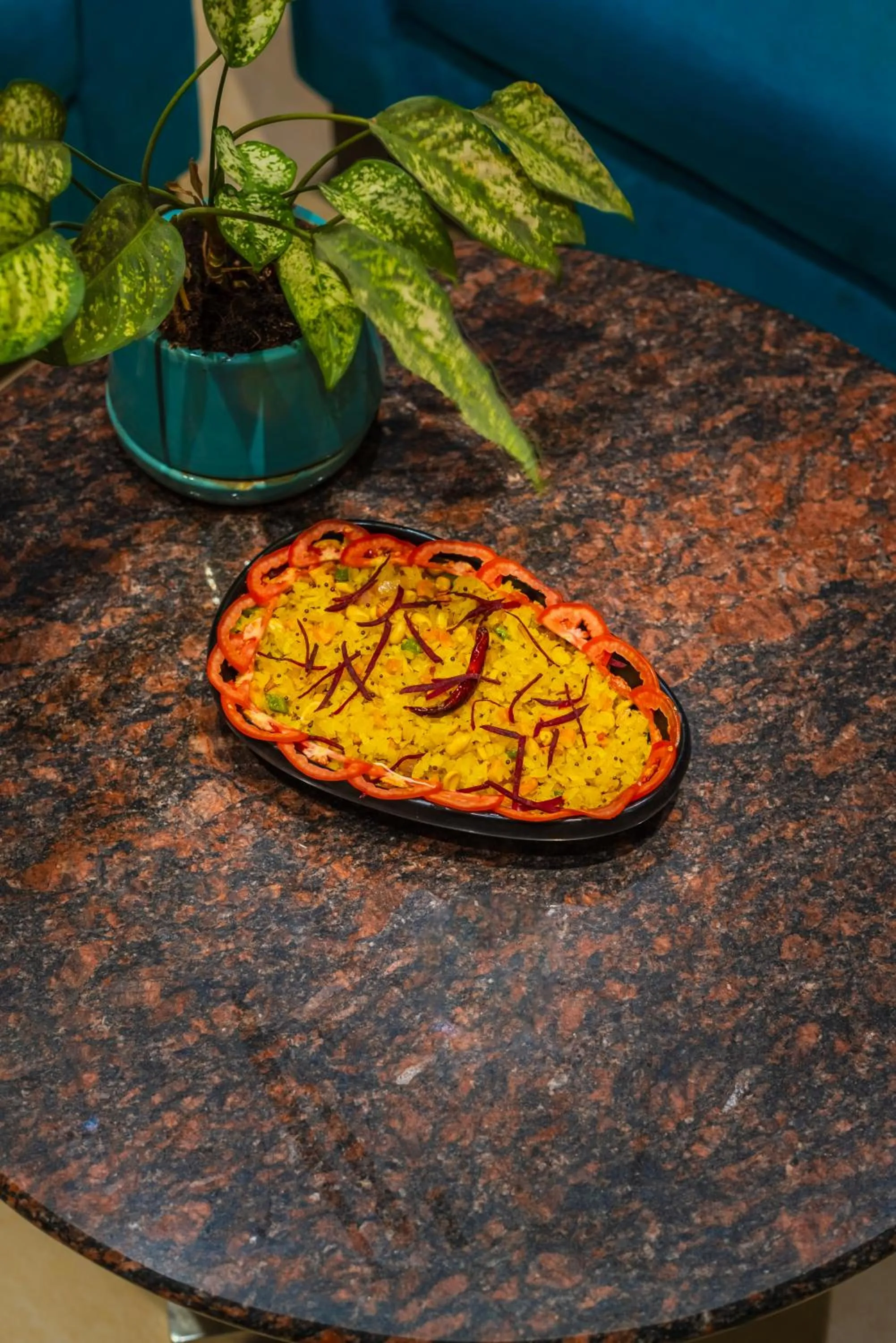 Food close-up in Hotel Amritsar International 2 min walk from Amritsar Bus Stand