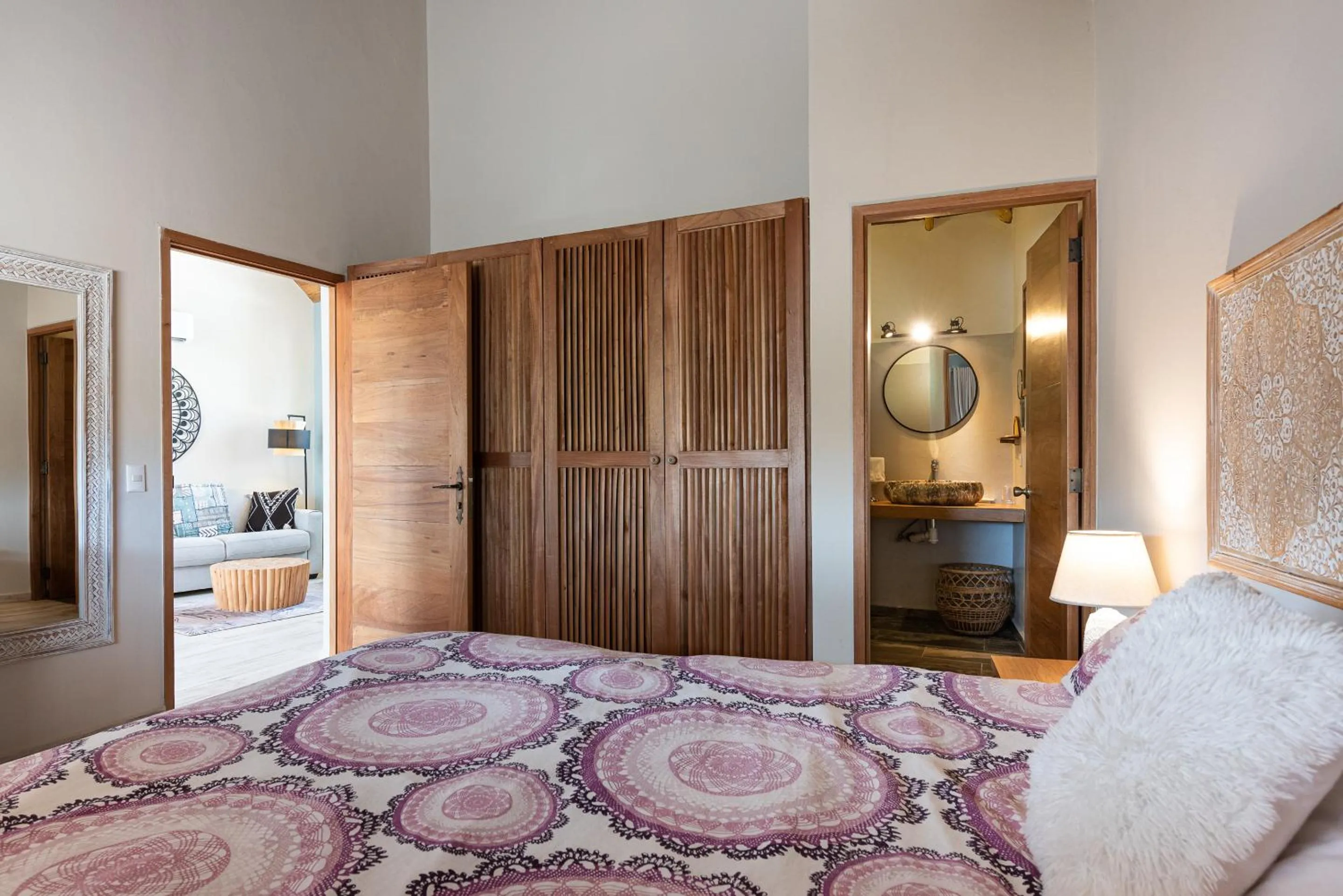 Bed in TAKUMA BOUTIK HOTEL