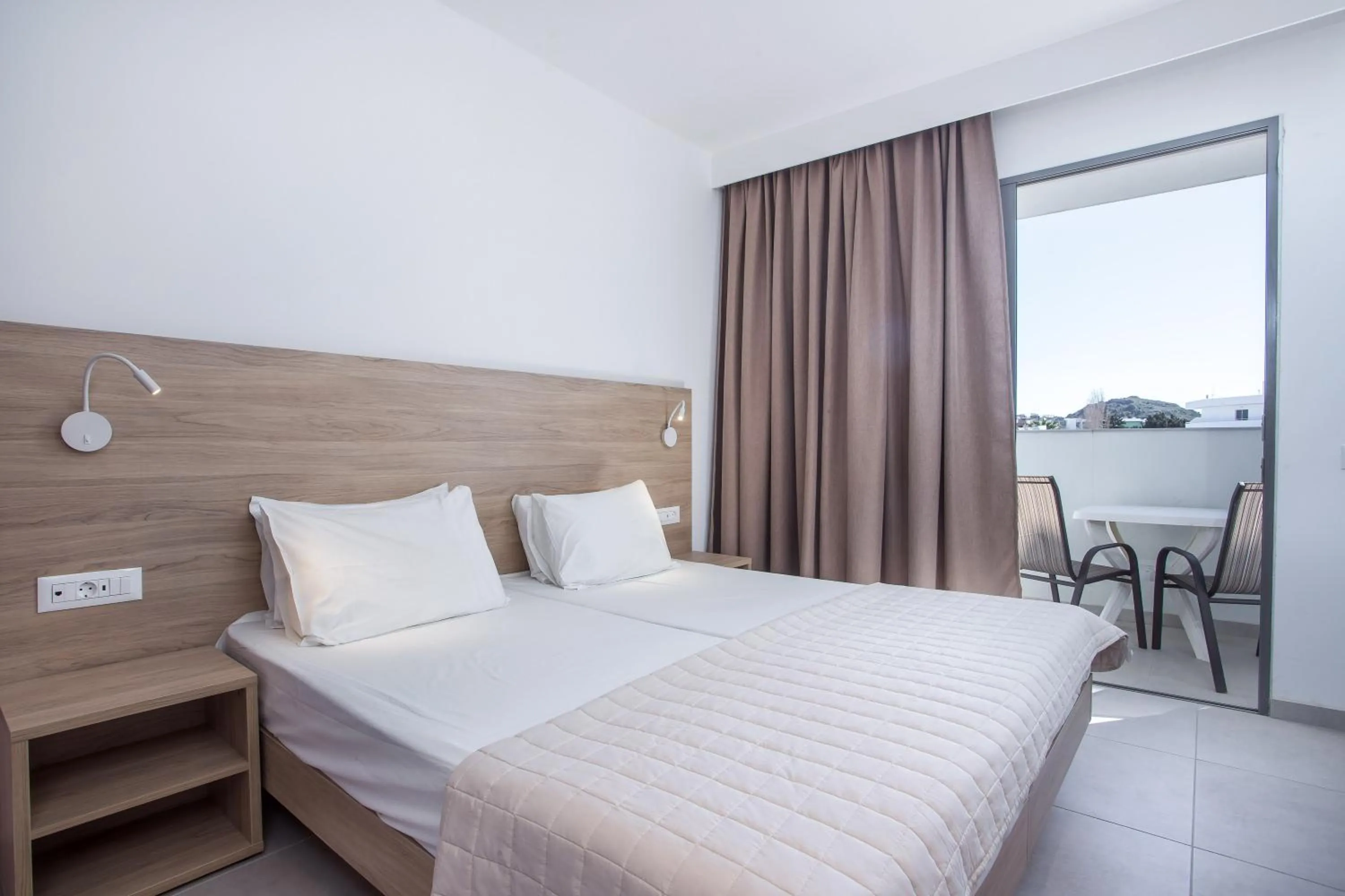 Bed in Stamos All Inclusive