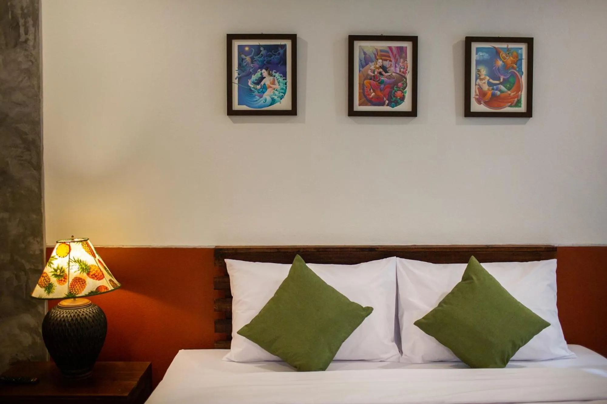 Bed in Phangnga Keeree Resort & Gallery