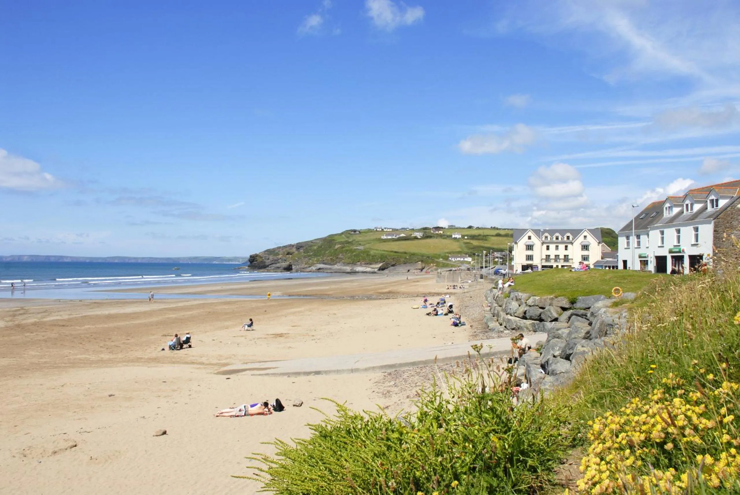 Beach in Anchor Guest House