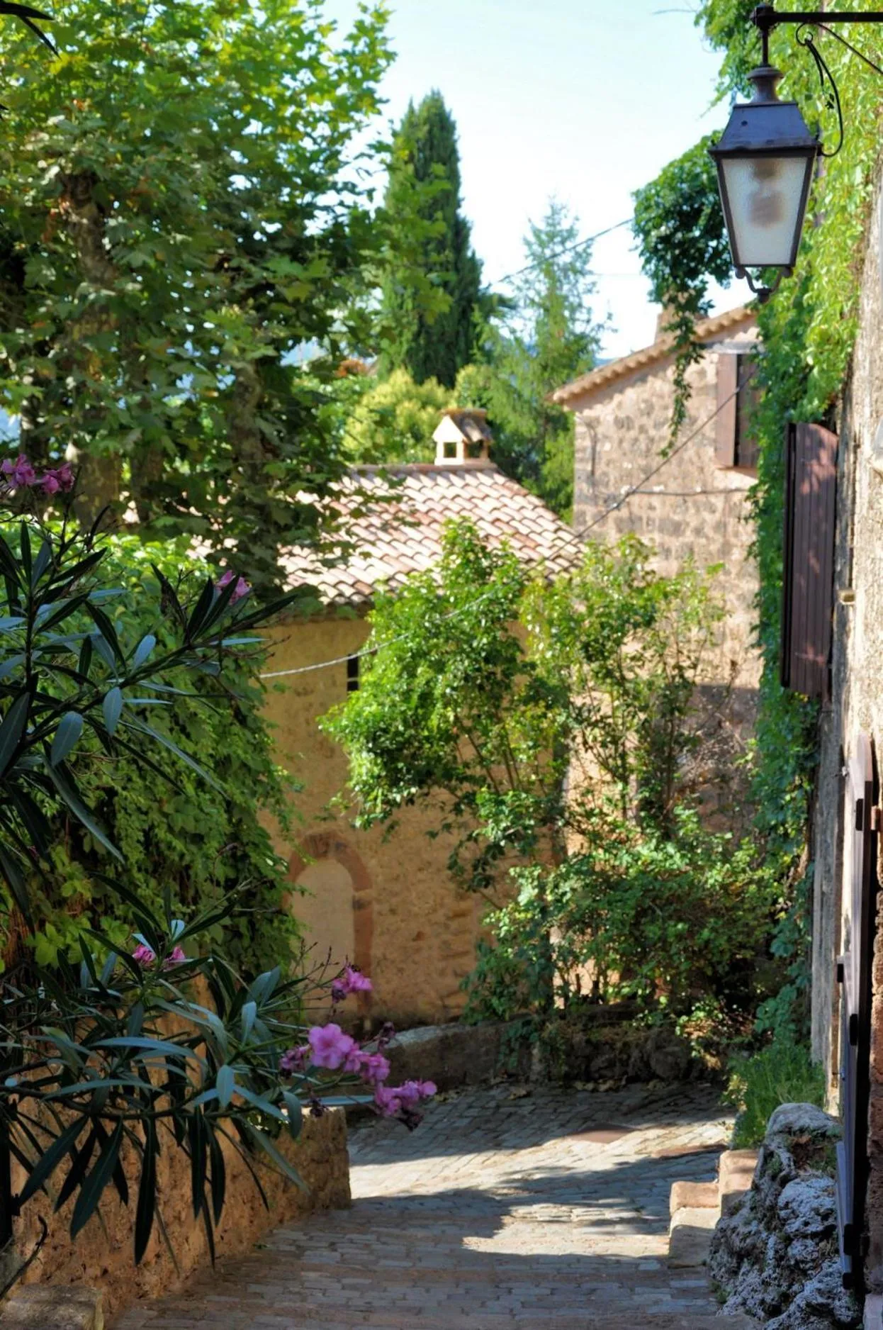 Garden view in Le Château d'Argens