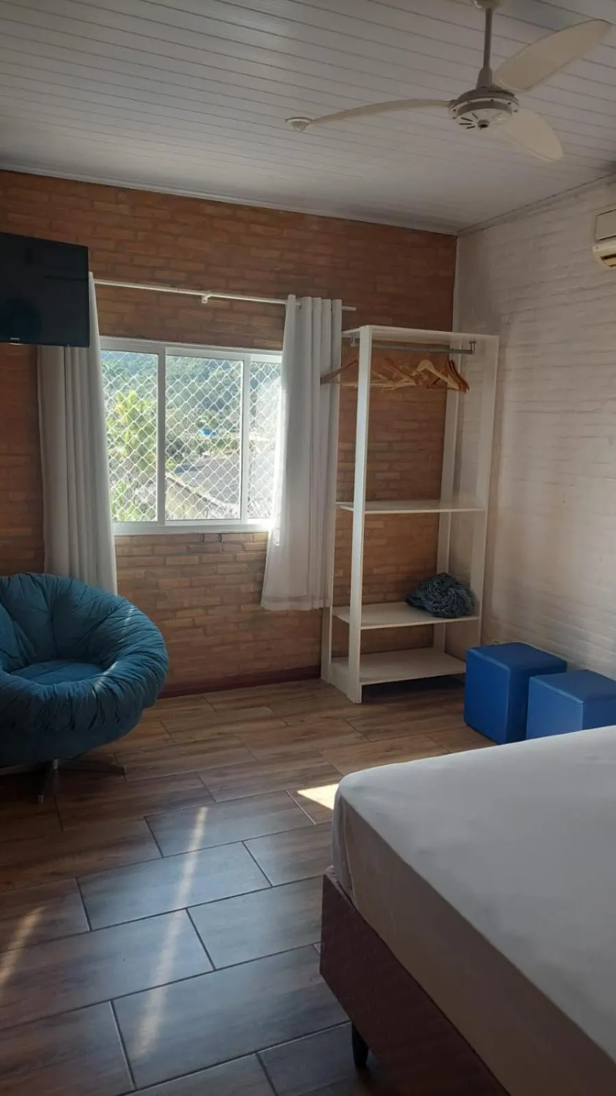 Bed in Cobertura na Enseada a 80 m da areia