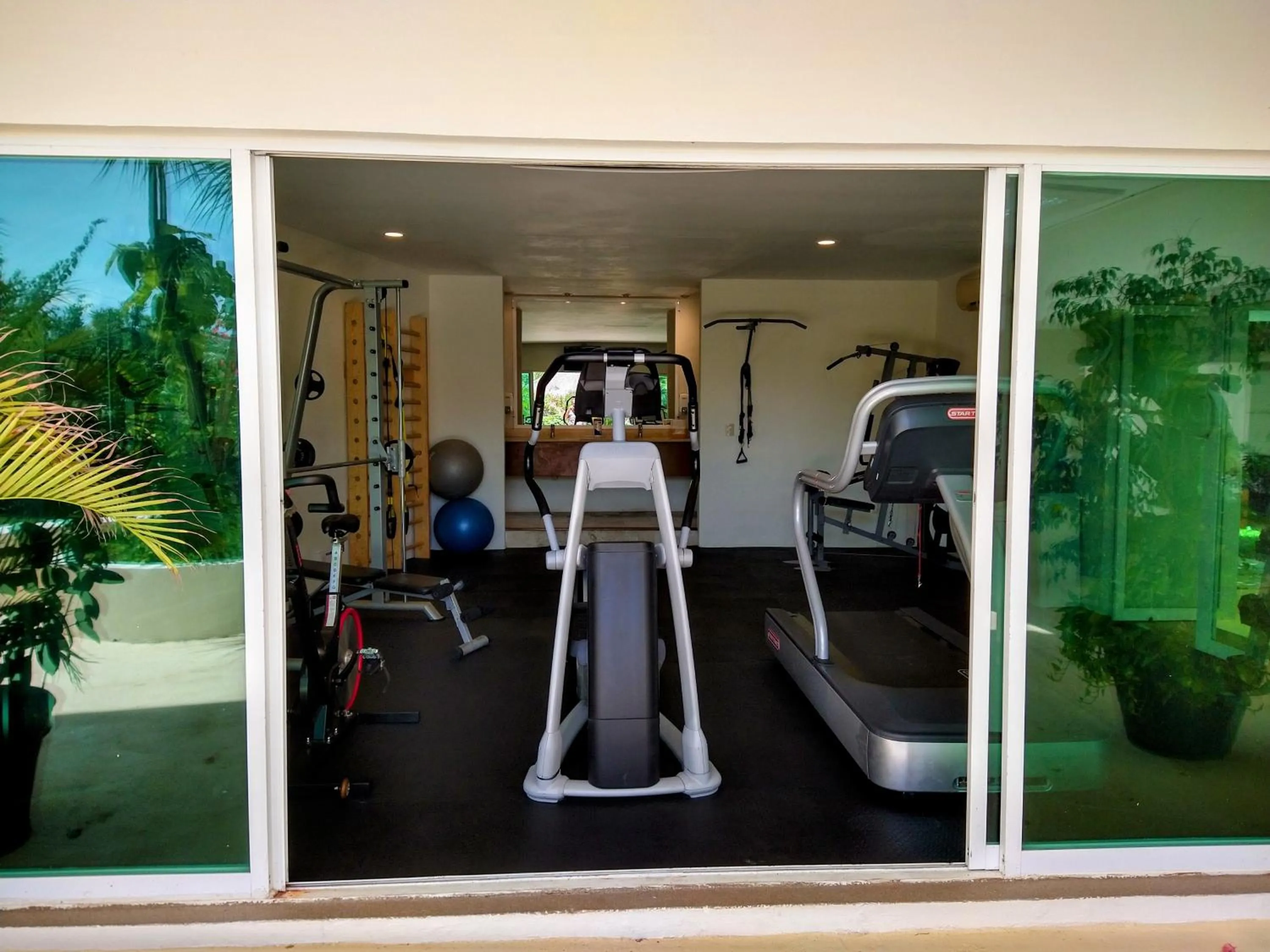 Fitness centre/facilities in Sunset Condo 104 Puerta al Mar Isla Mujeres Mexico
