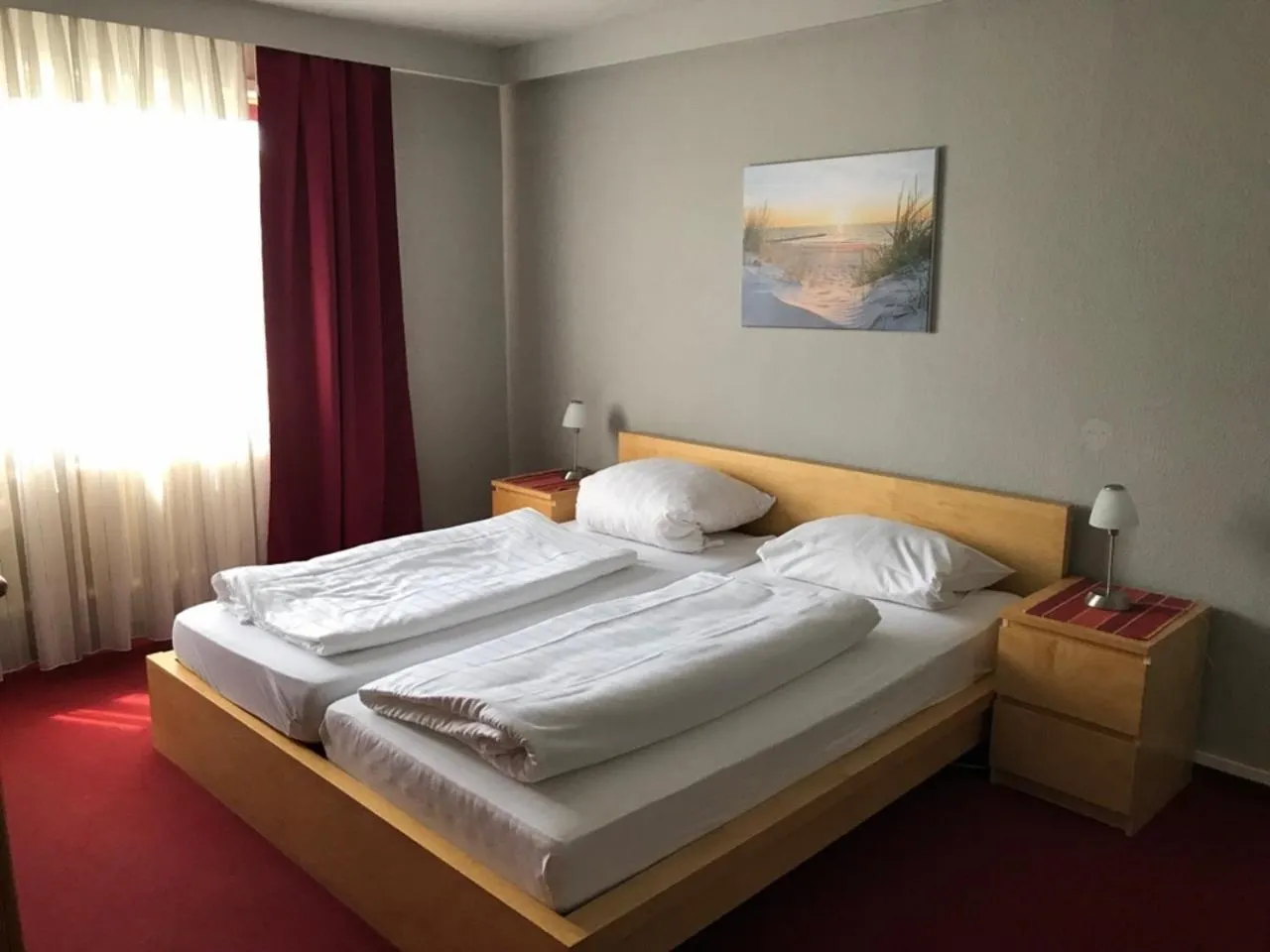 Photo of the whole room, Bed in City-Hotel Kaiserhof