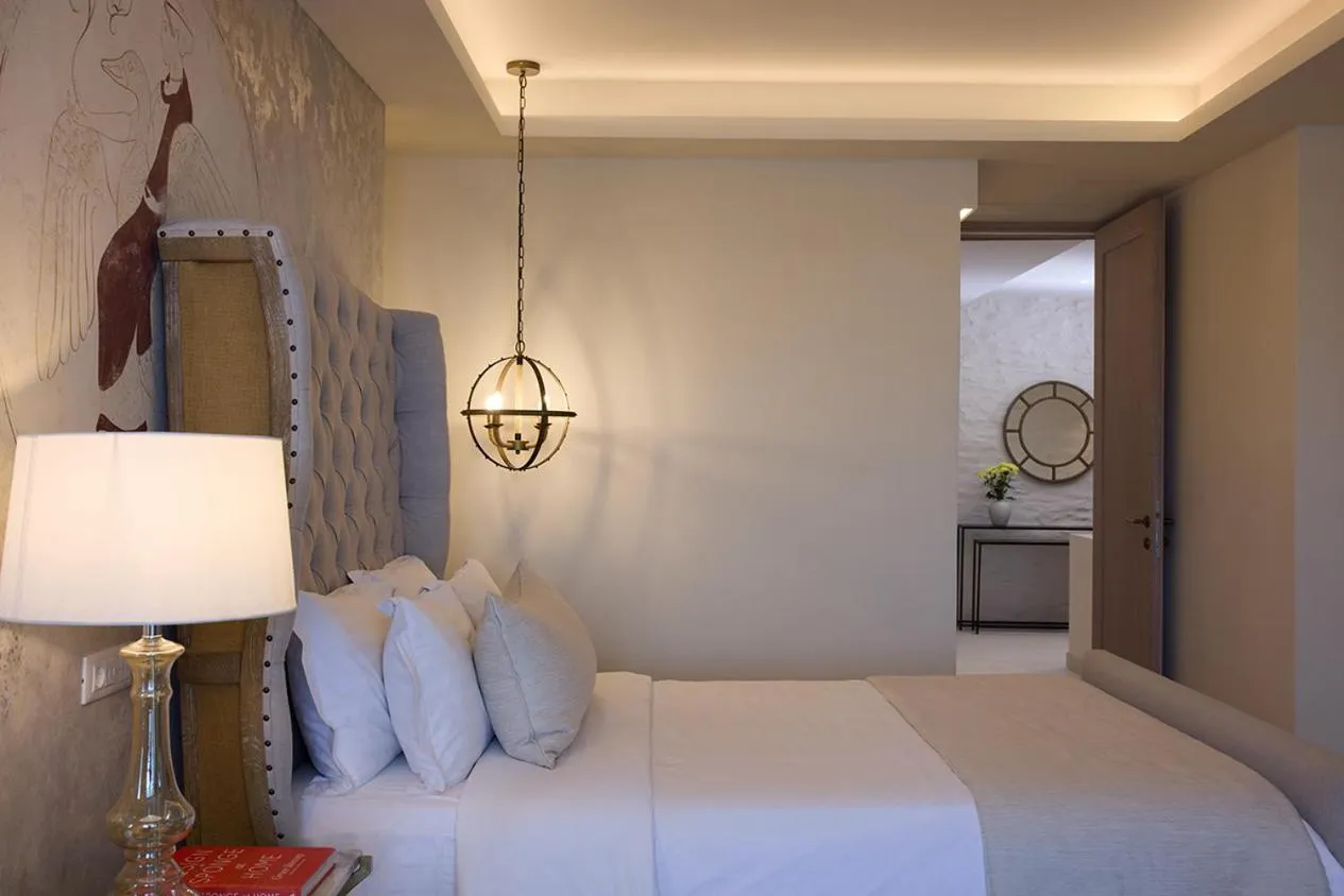 Bed in Ydor Hotel & Spa by Sandglass