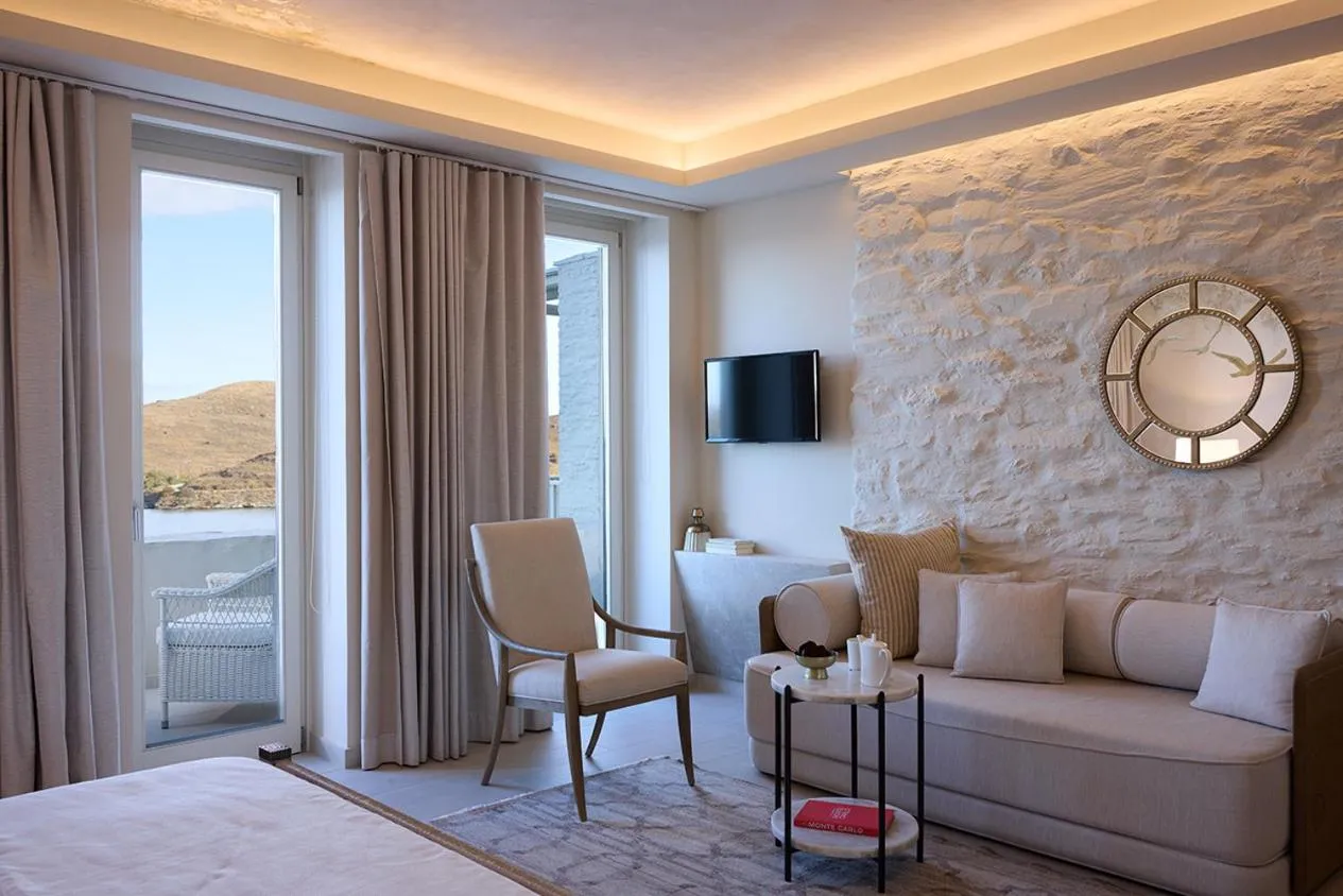 Seating area, Bed in Ydor Hotel & Spa by Sandglass