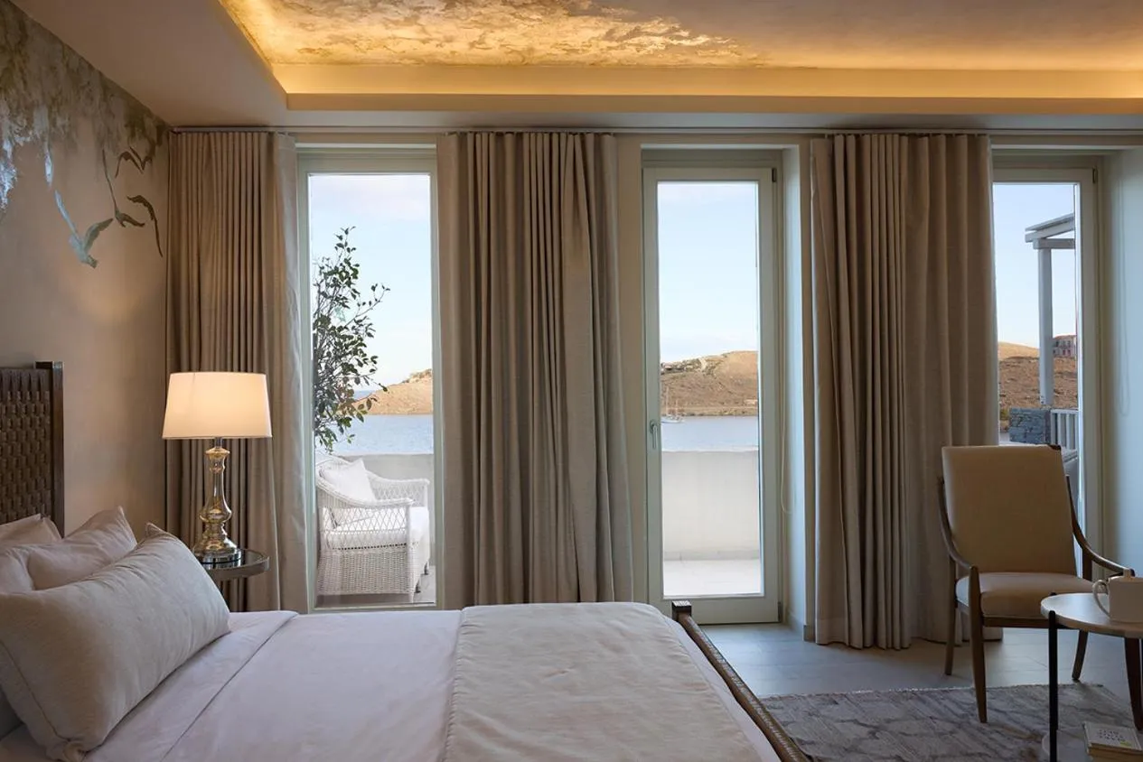 Bed in Ydor Hotel & Spa by Sandglass