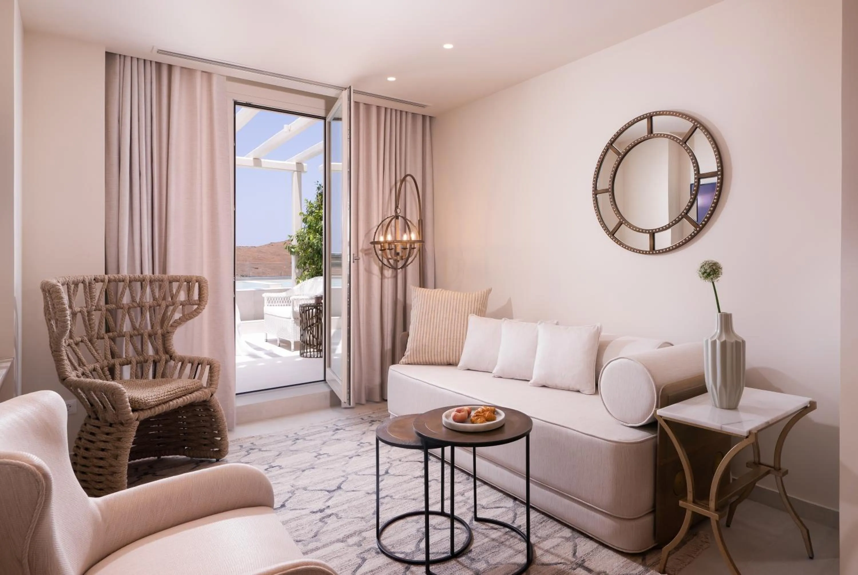 Seating area in Ydor Hotel & Spa by Sandglass